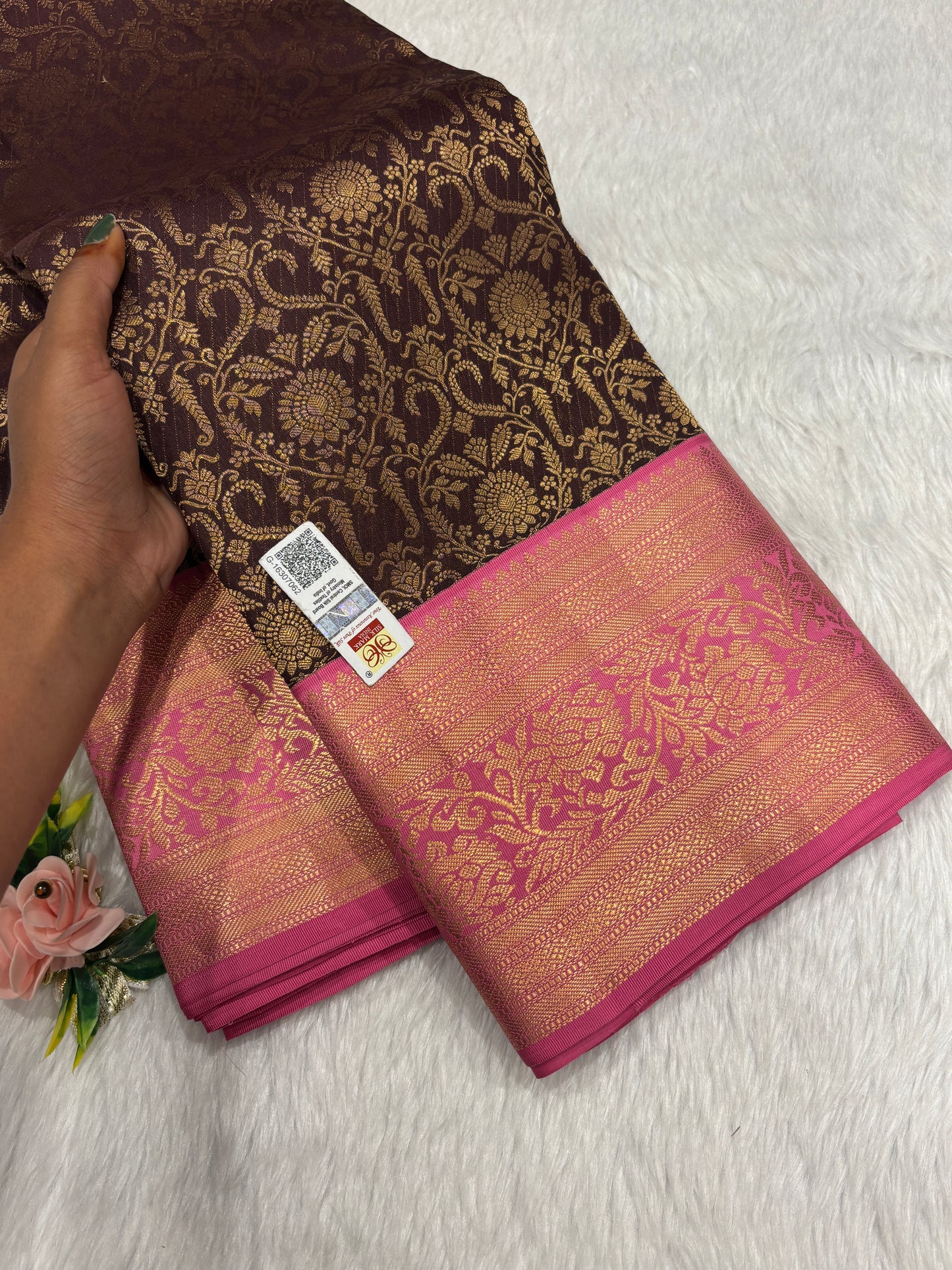 Pure Kanchipuram silk