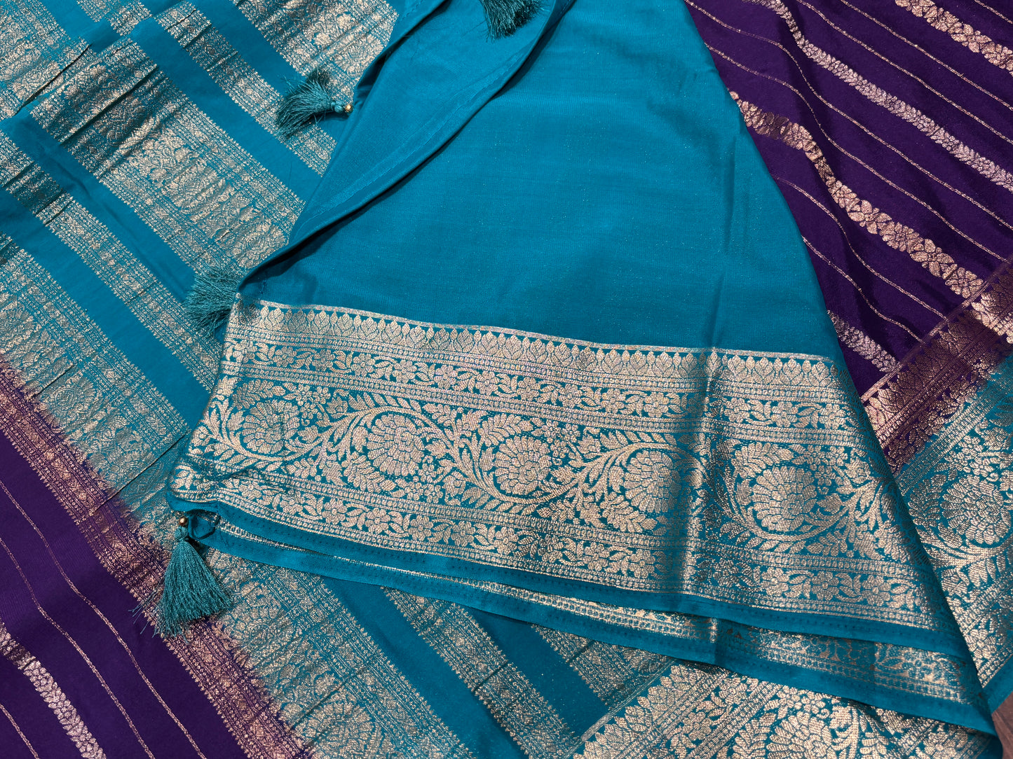 Semi Mysore crape