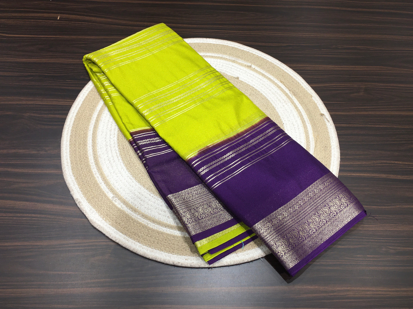 Semi Mysore crape