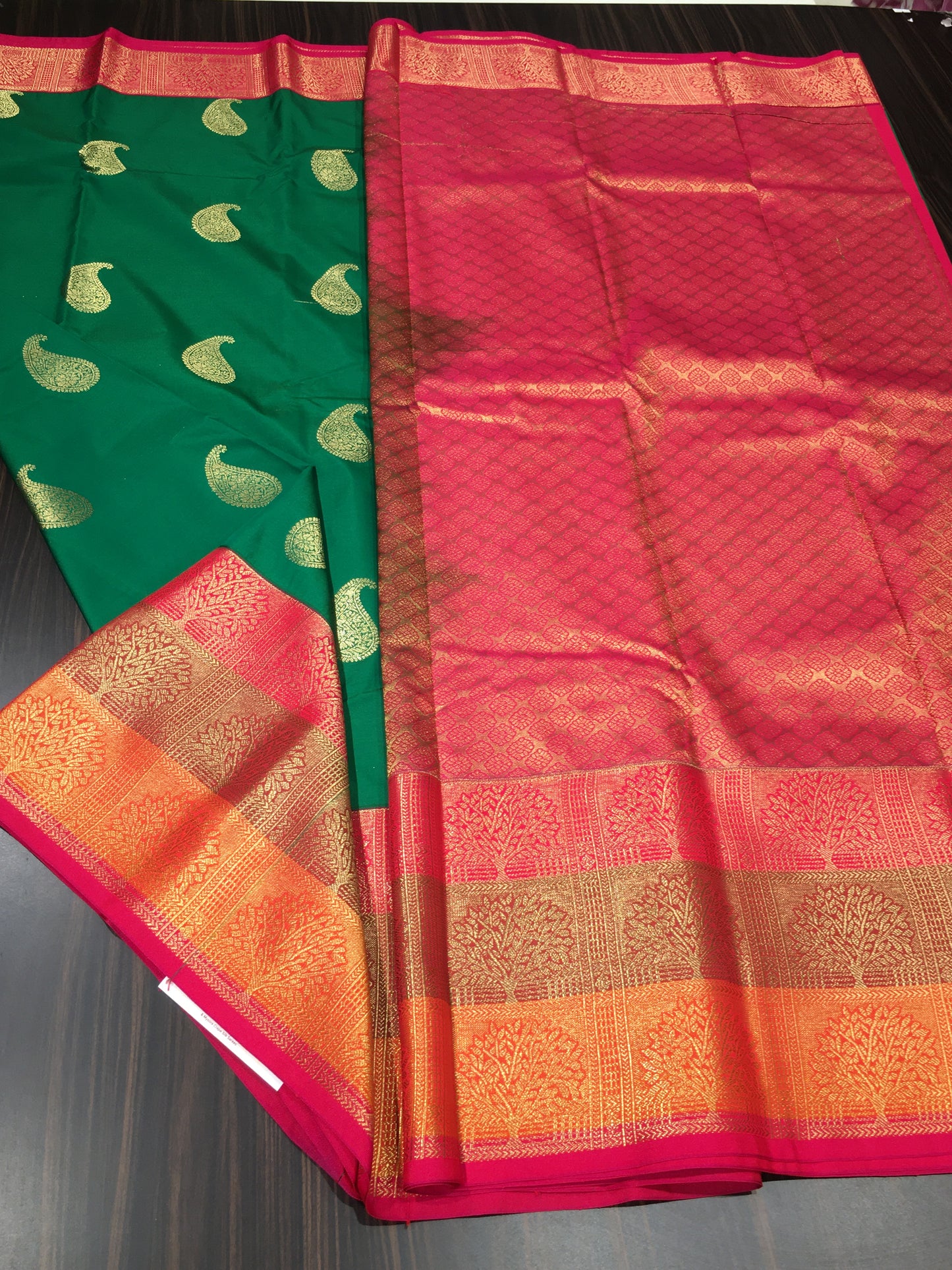 Semi Kanchipuram silk