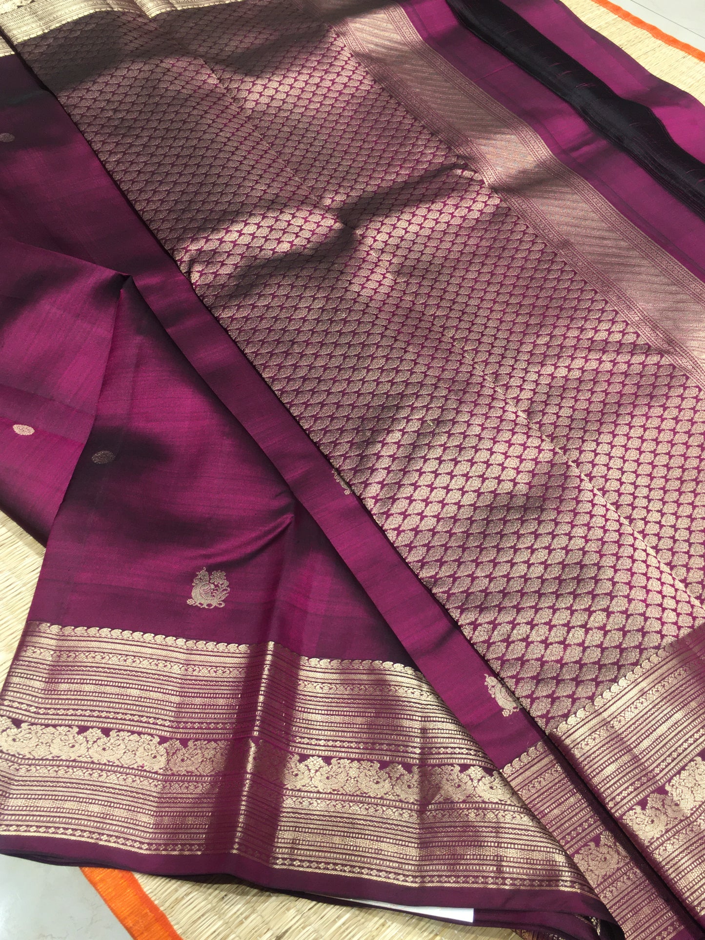 Pure Kanchipuram silk