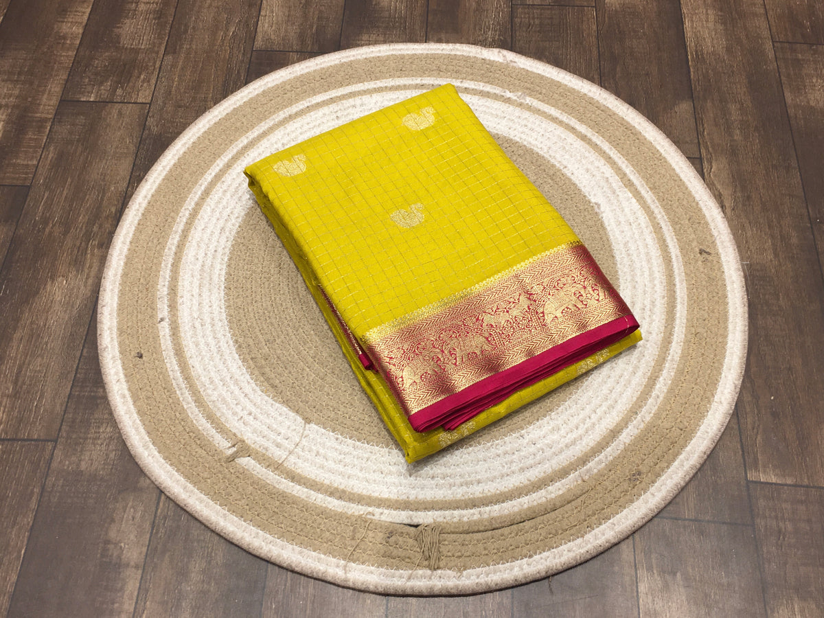 Semi Mysore Crape