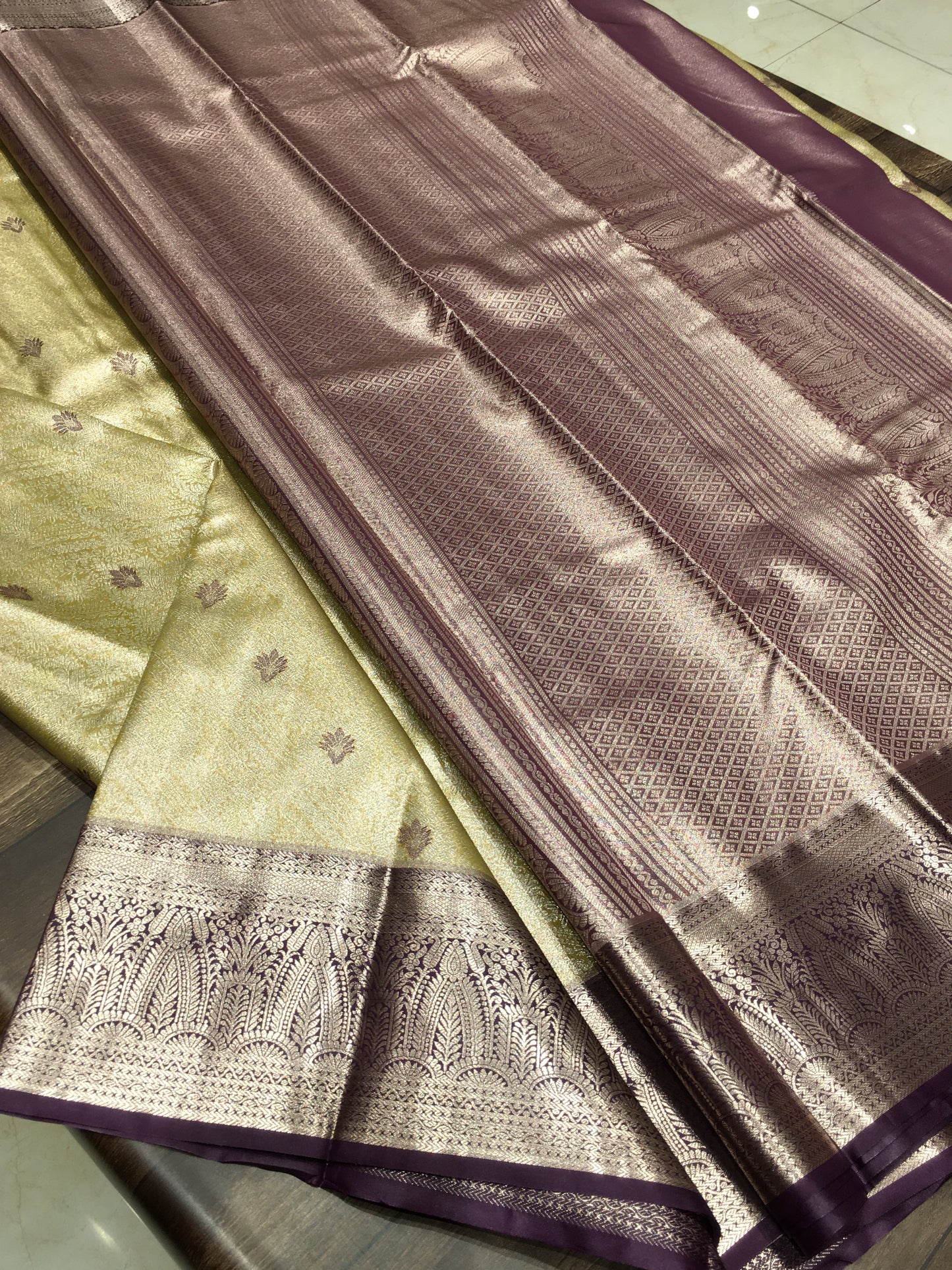 Semi Kanchipuram tissue