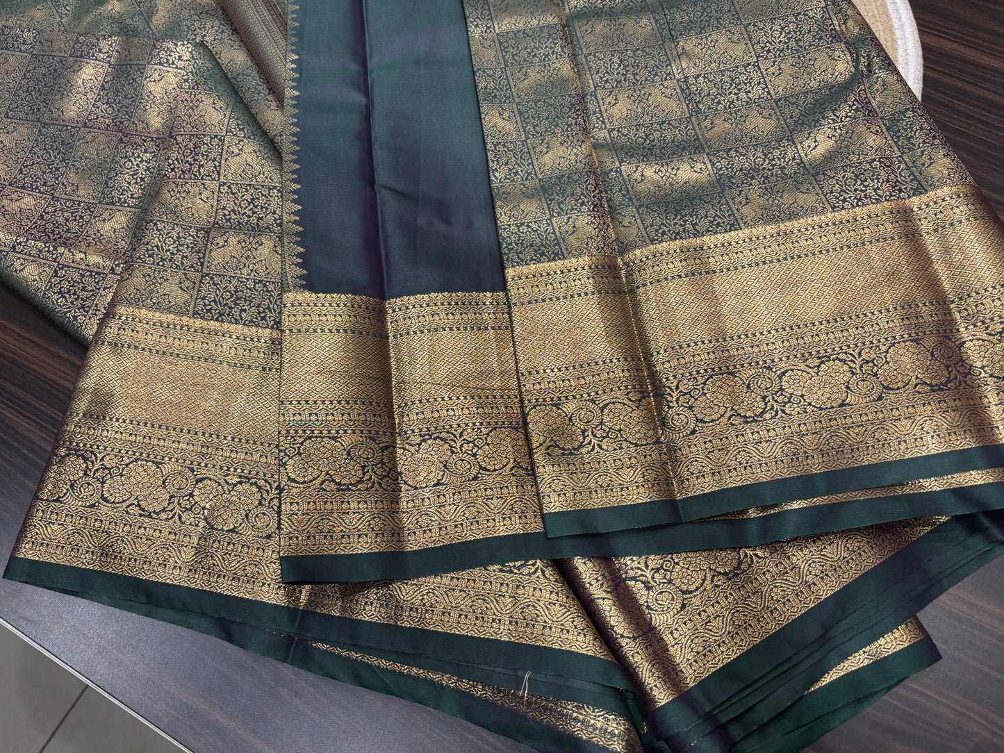 Semi Kanchipuram silk