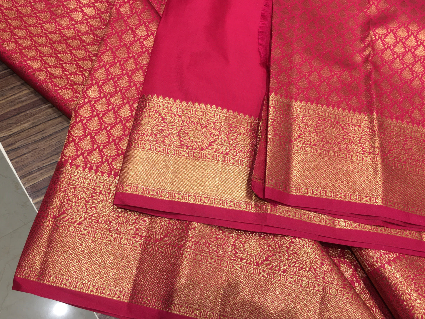 Semi Kanchipuram silk