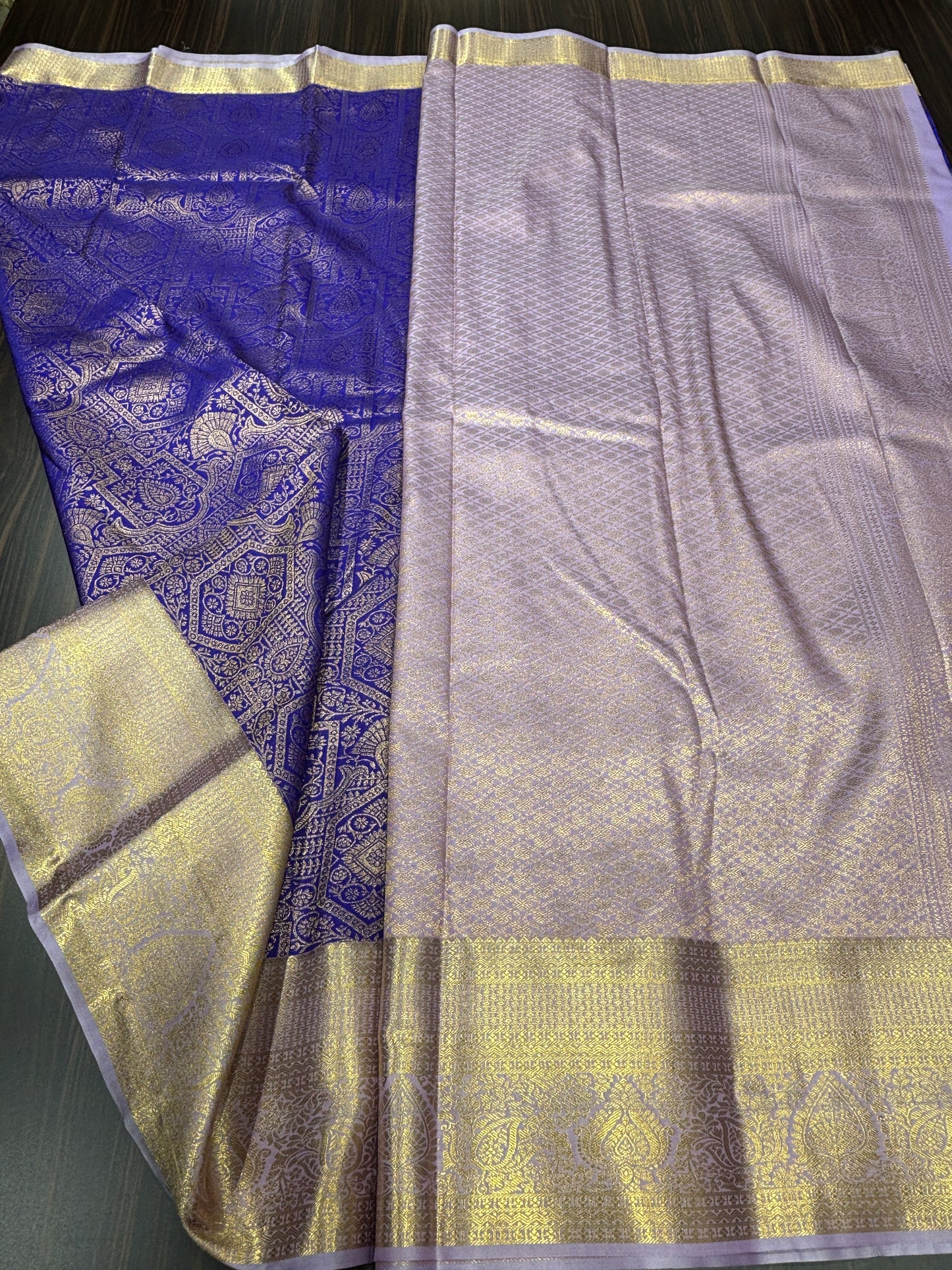 Semi Kanchipuram silk