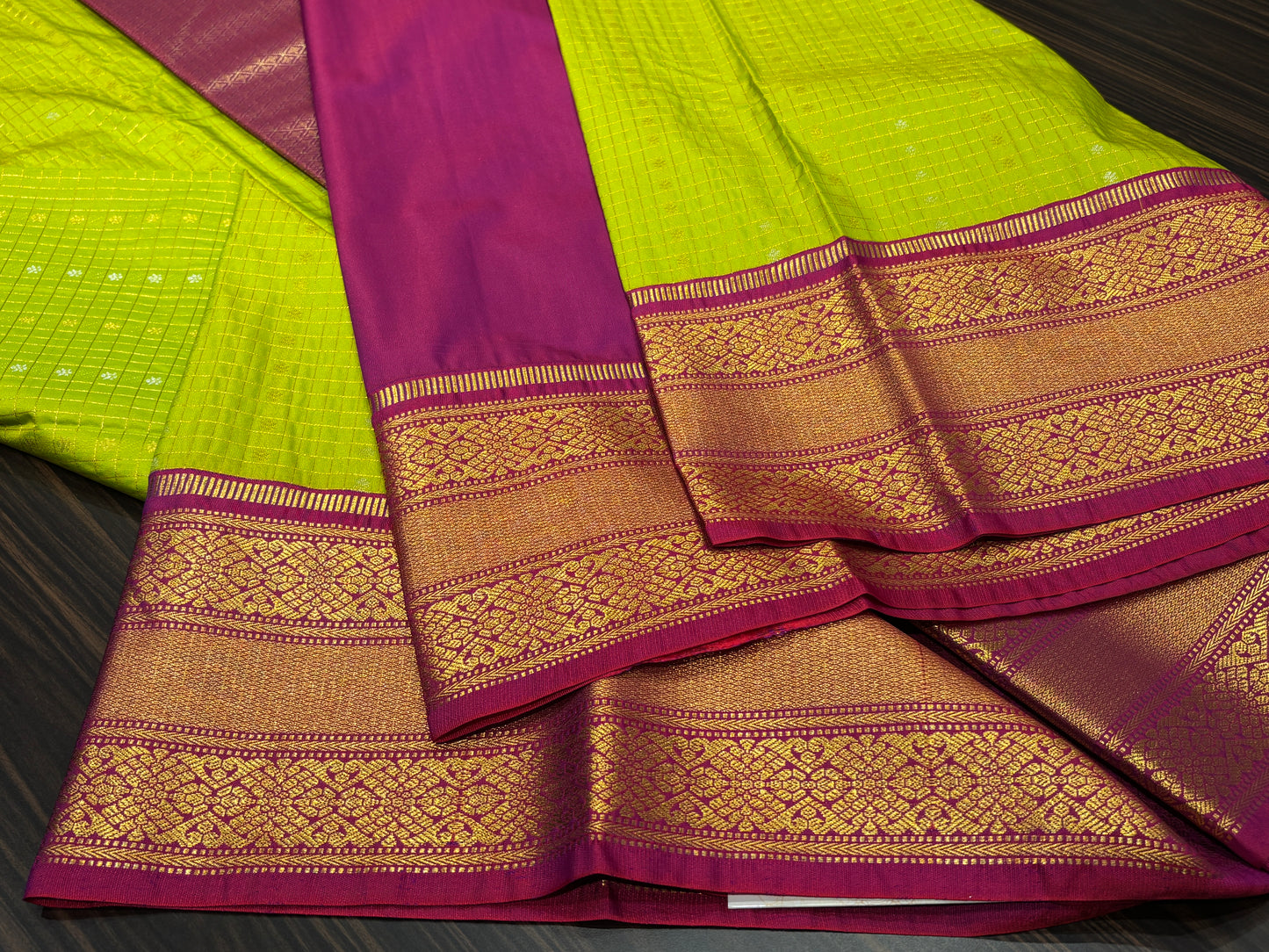 Semi Kanchipuram silk