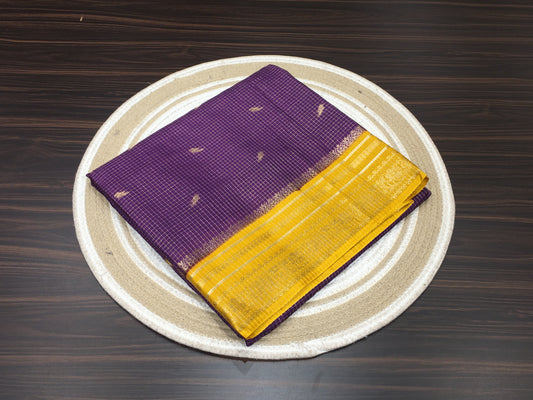 Moonga crape saree