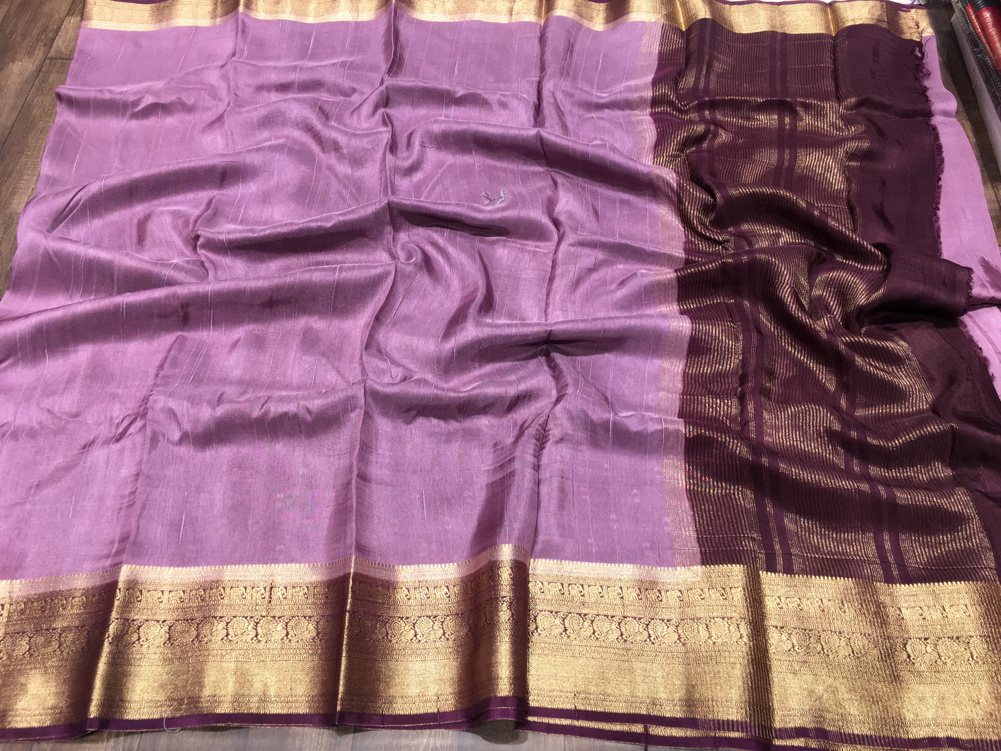Soft tussar saree