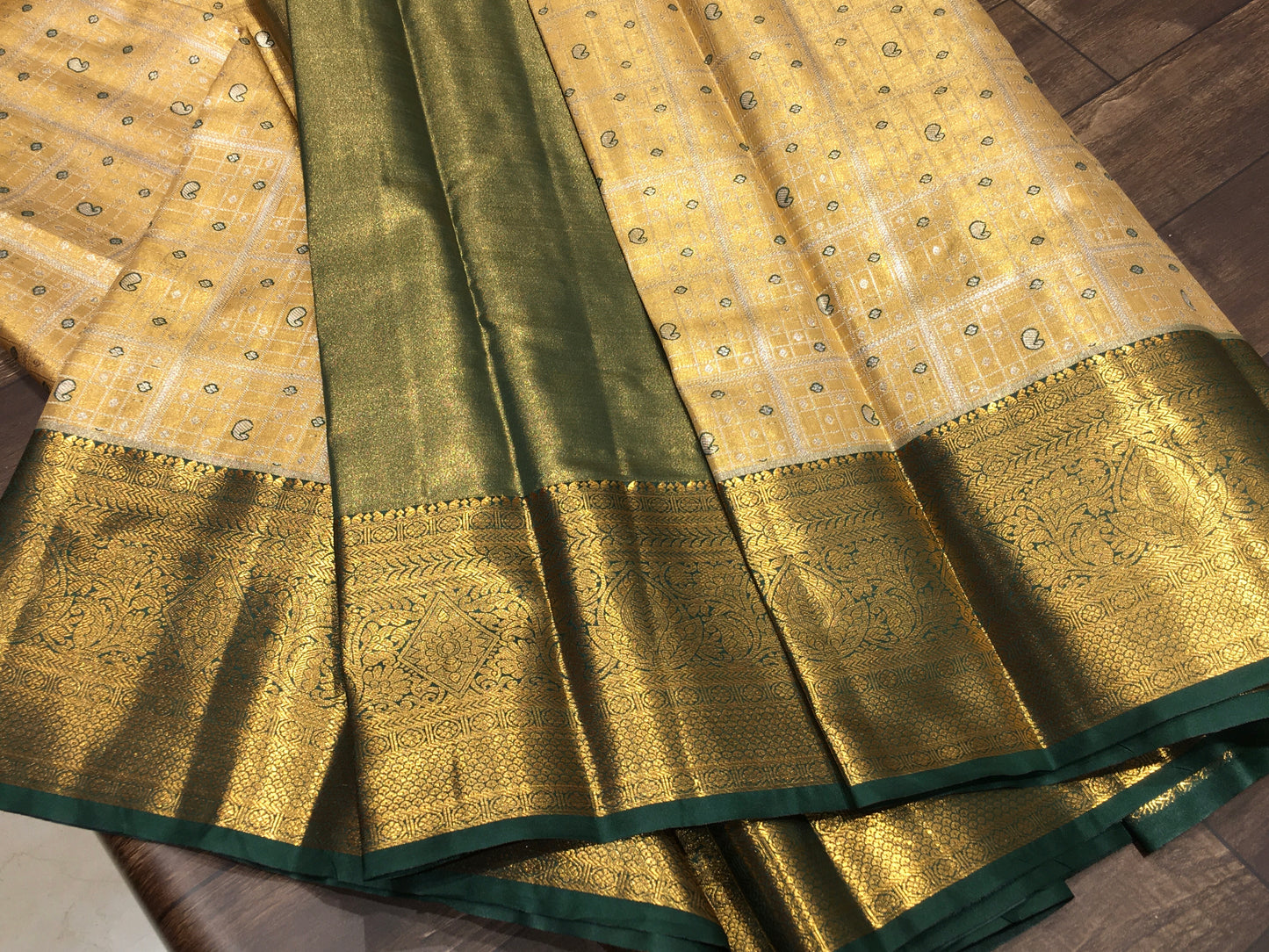Semi Kanchipuram tissue