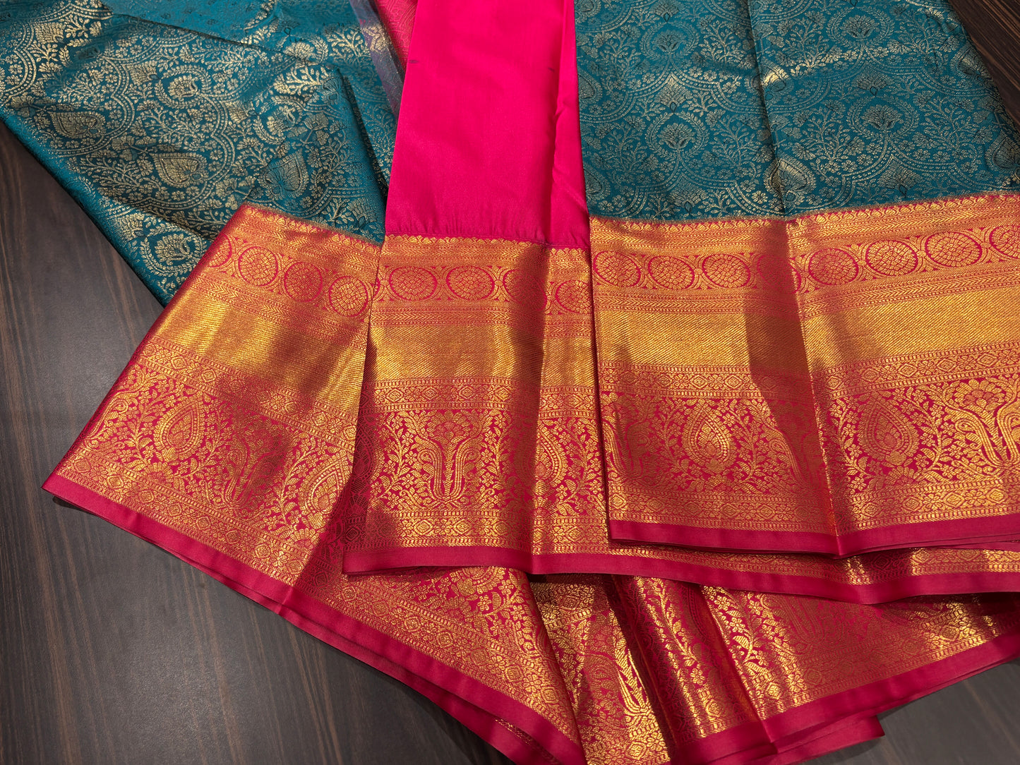Semi Kanchipuram silk