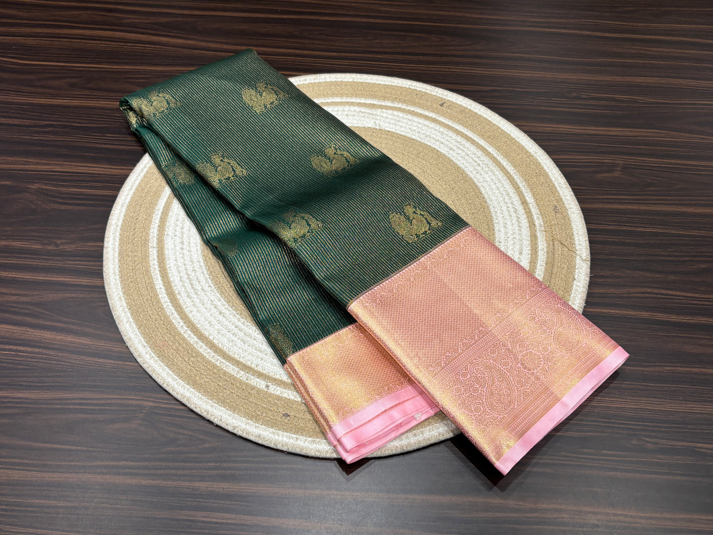 Semi Kanchipuram silk