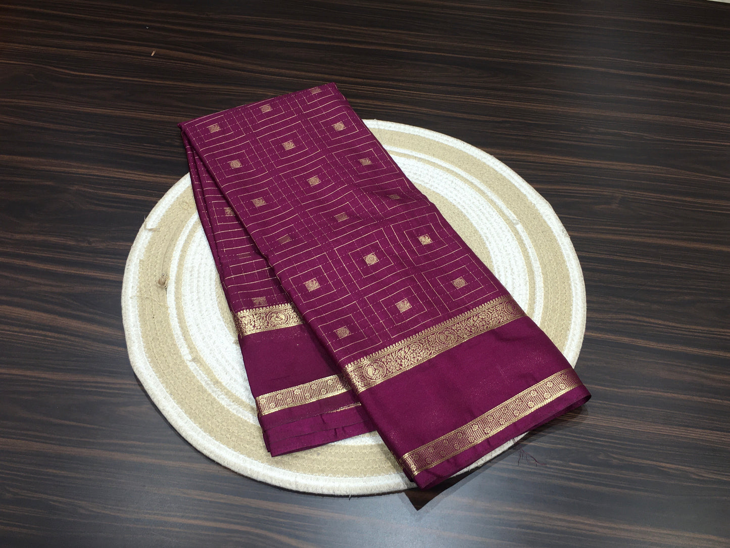 Semi Mysore Crape