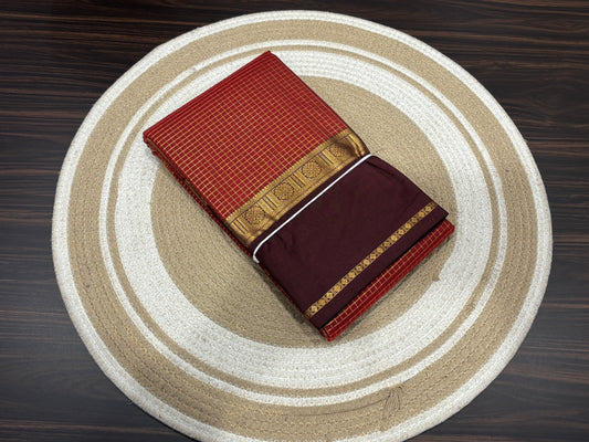 Semi Kanchipuram silk