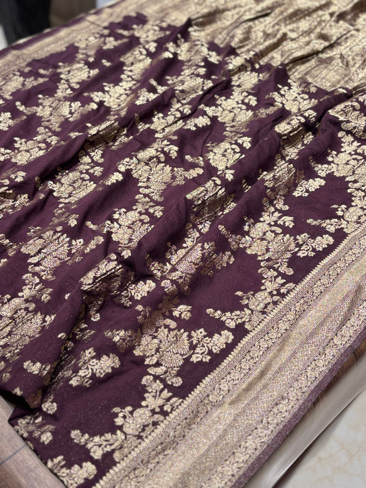 Chiffon georgette saree