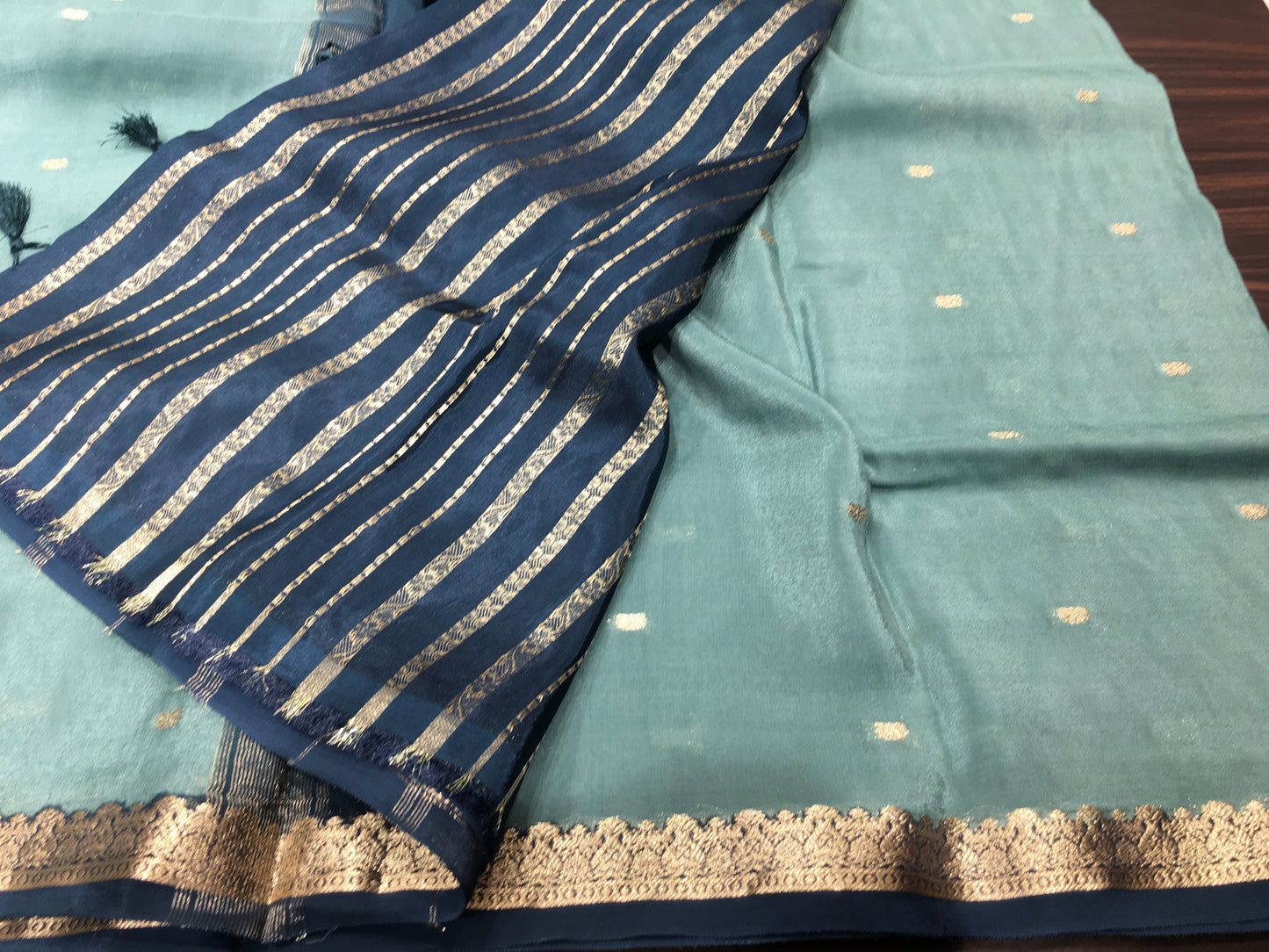Semi Mysore crape