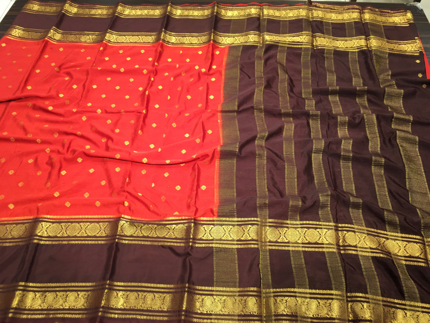 Semi Mysore crape