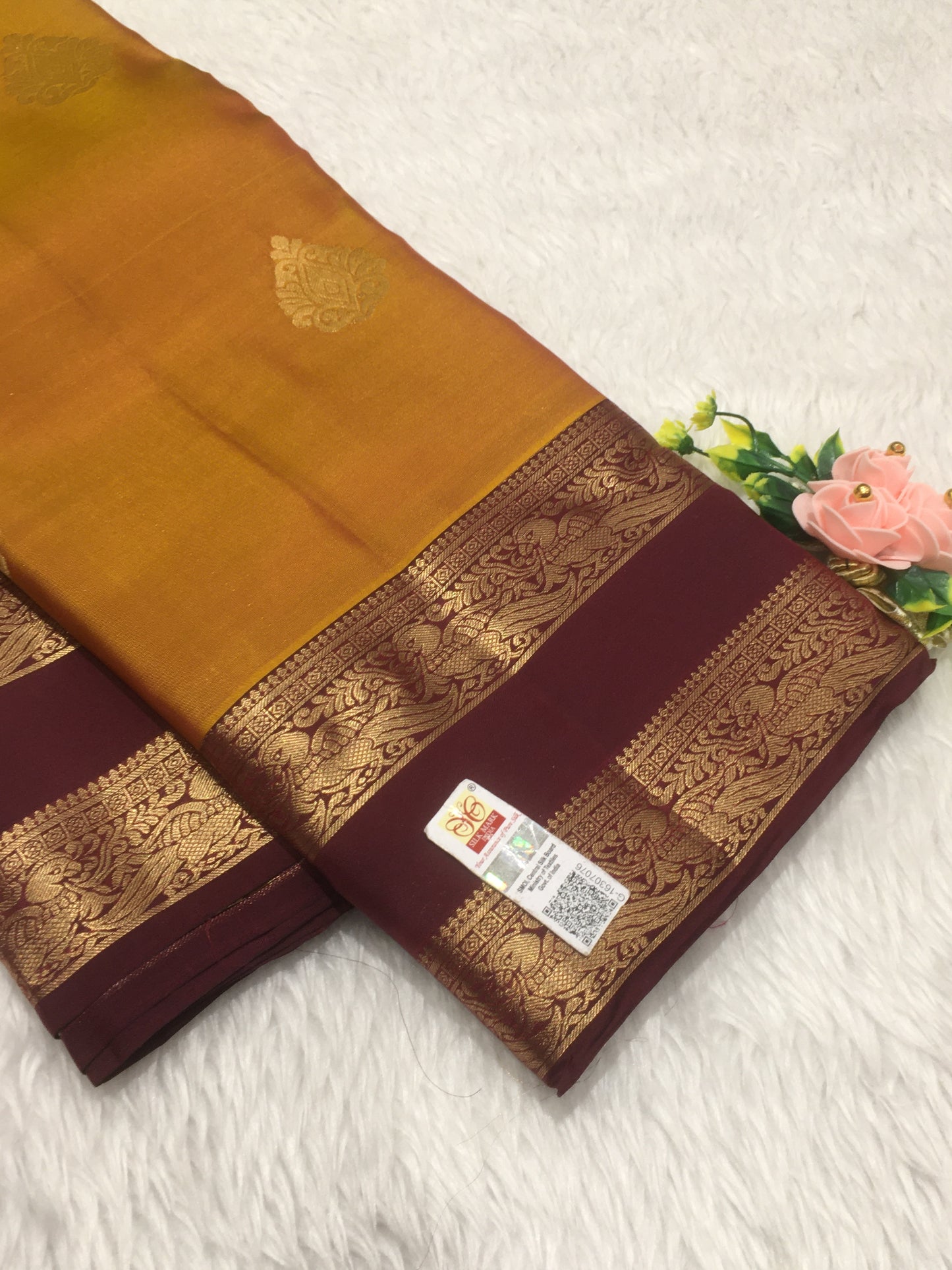Pure Kanchipuram silk
