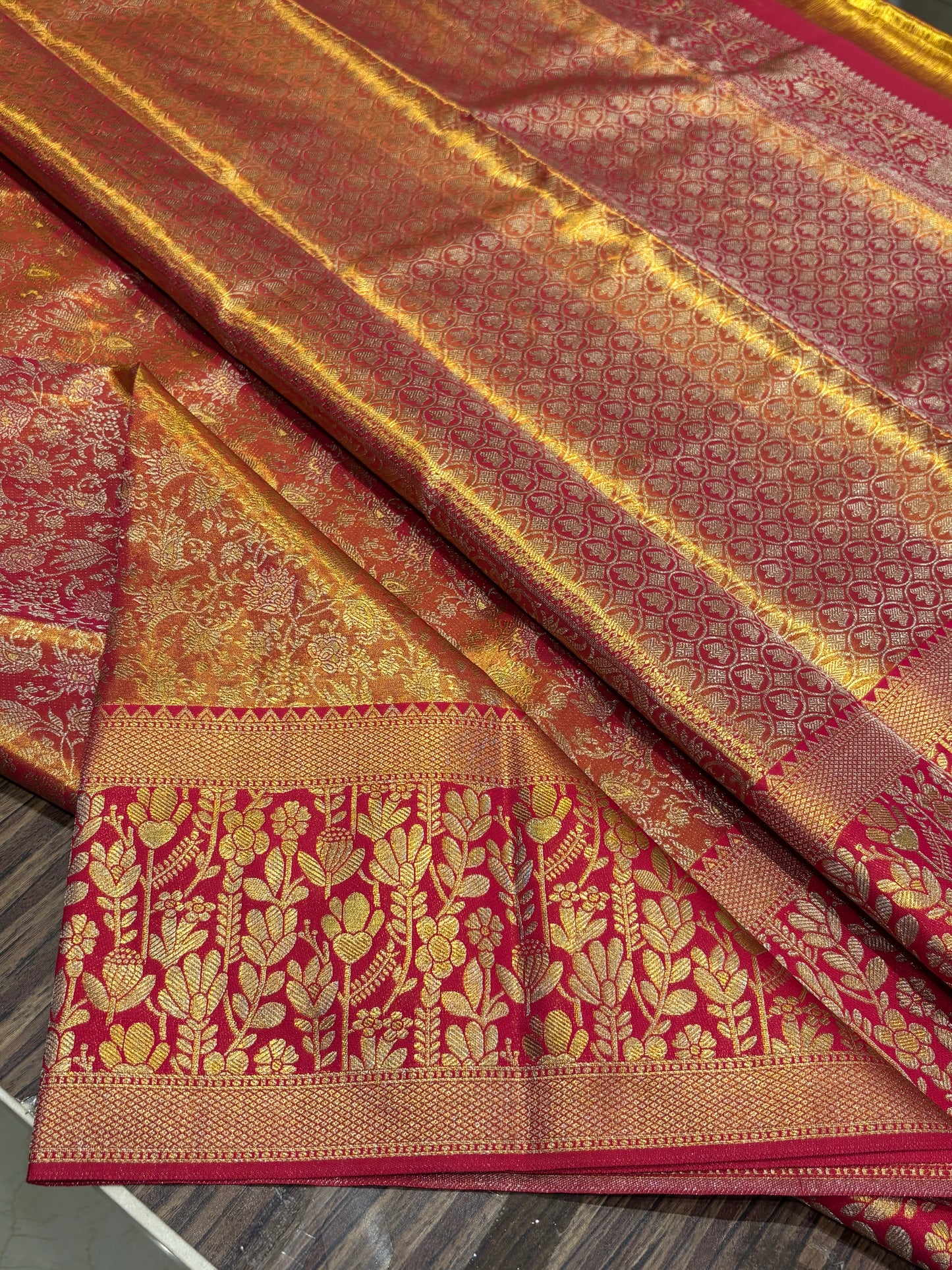 Pure Kanchipuram silk