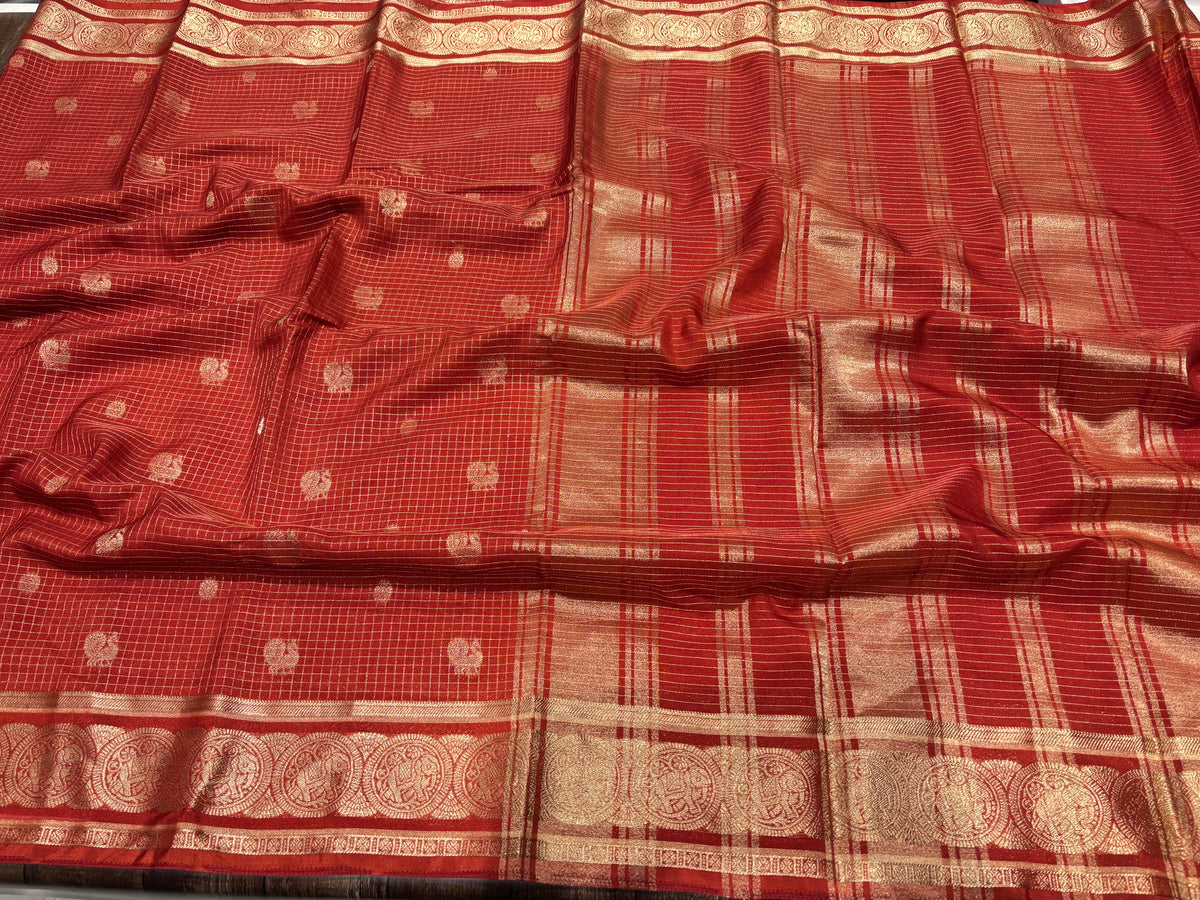 Semi Mysore Crape Silk