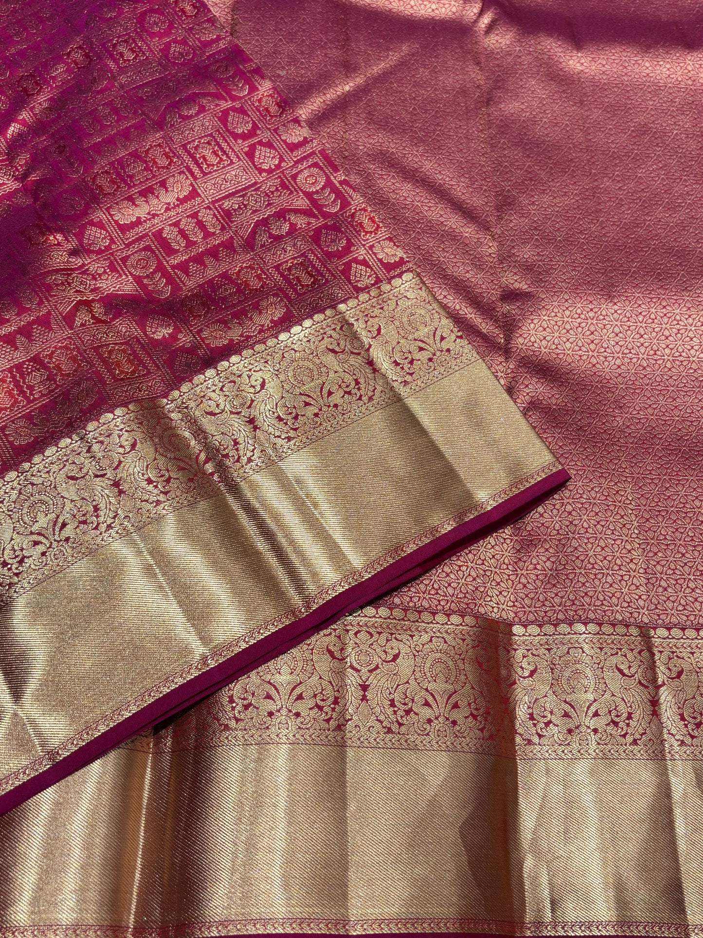 Pure Kanchipuram Broced Silk