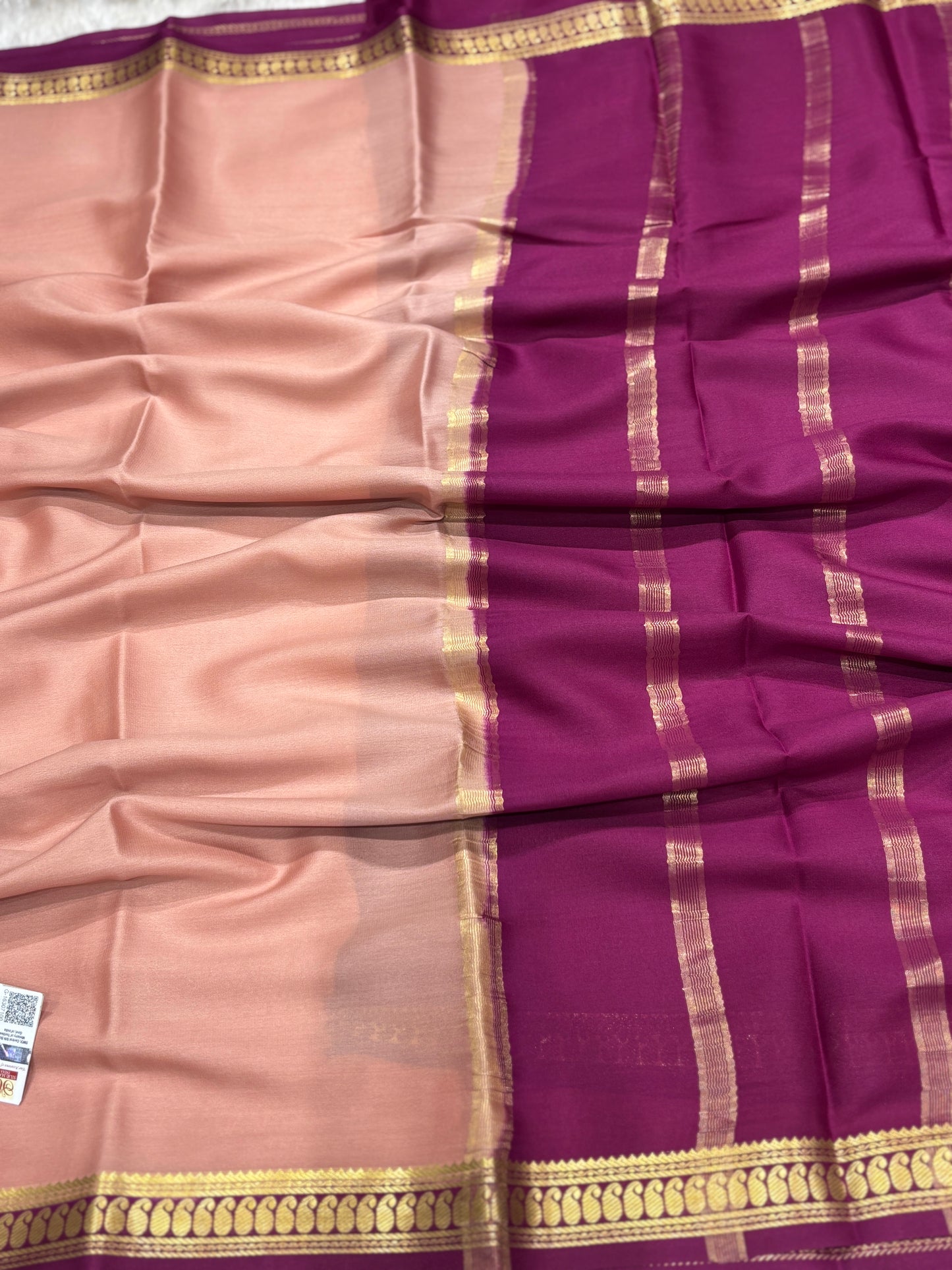 Pure Mysore silk