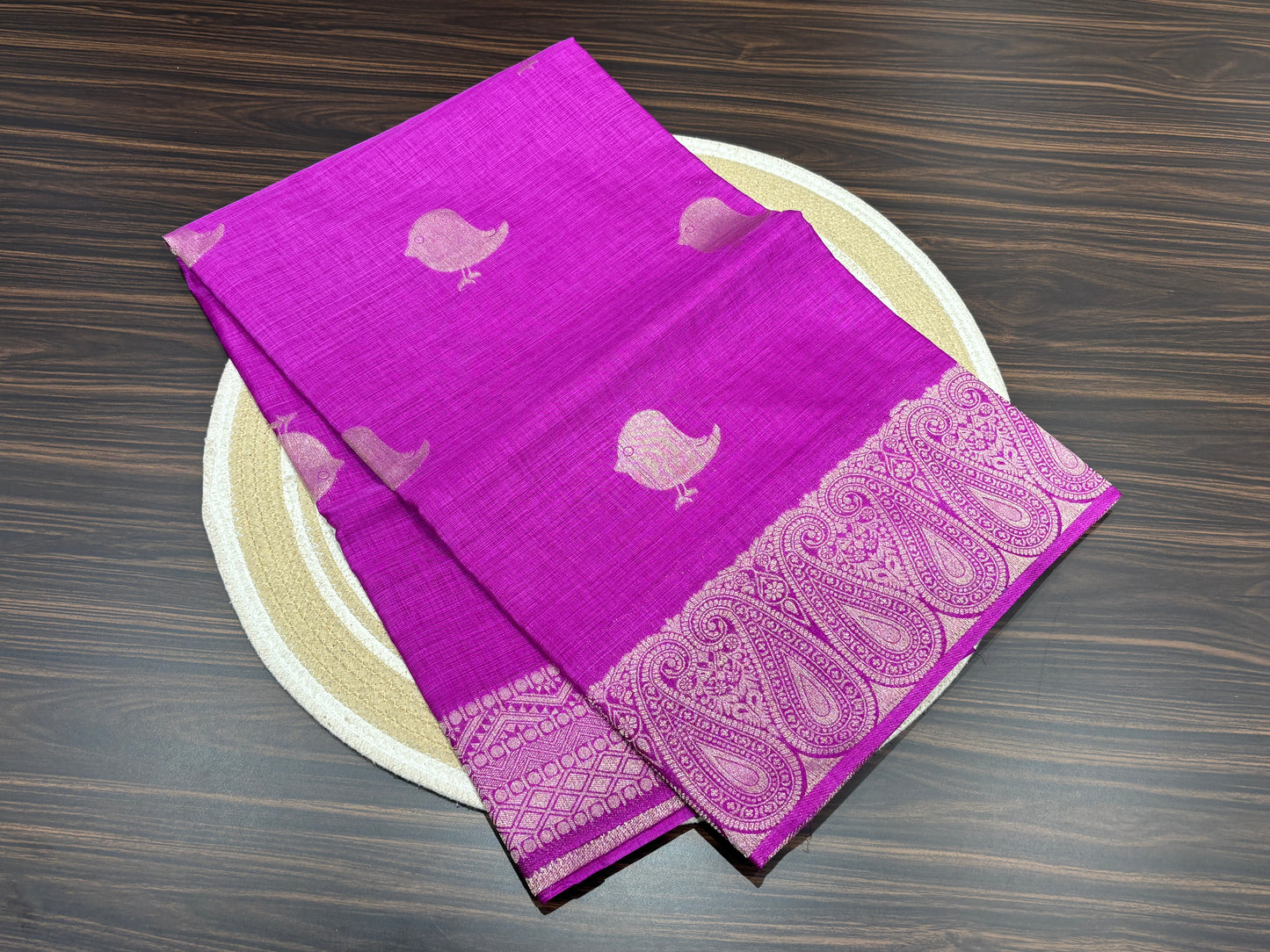 Soft tussar saree