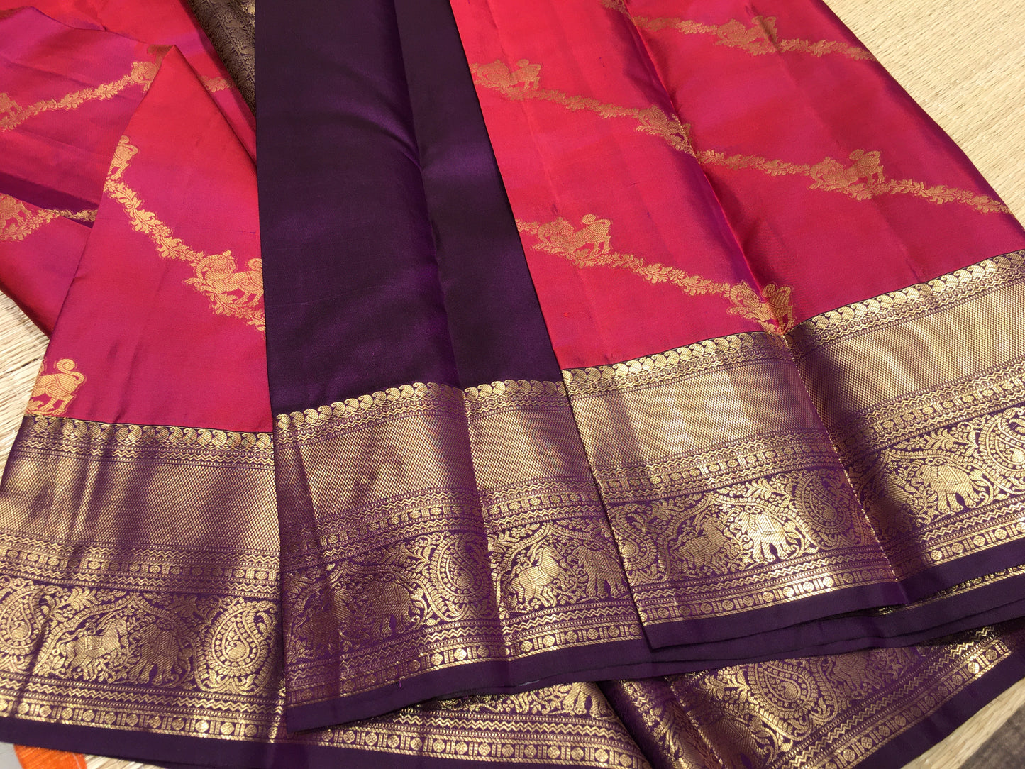 Pure Kanchipuram silk