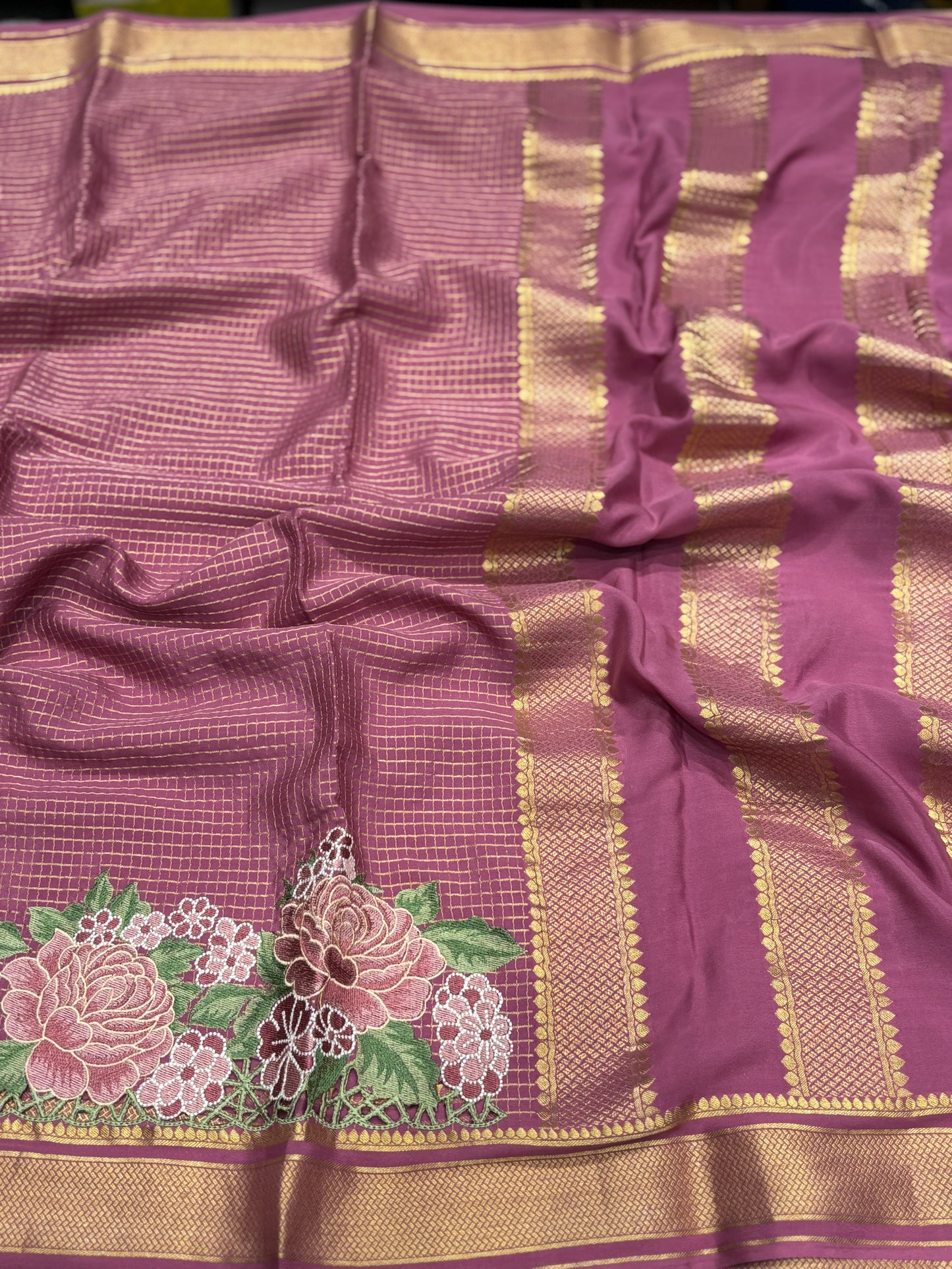 Pure Mysore silk