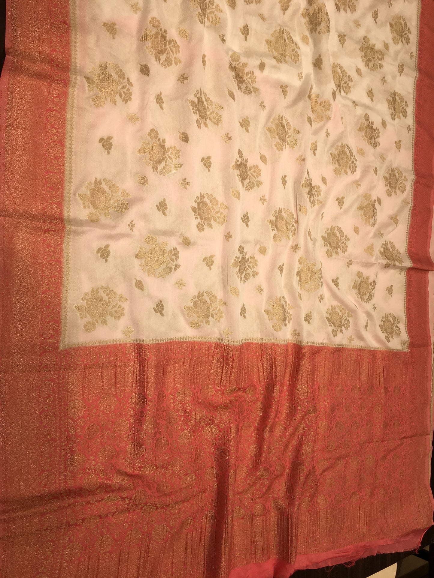 Chiffon georgette saree