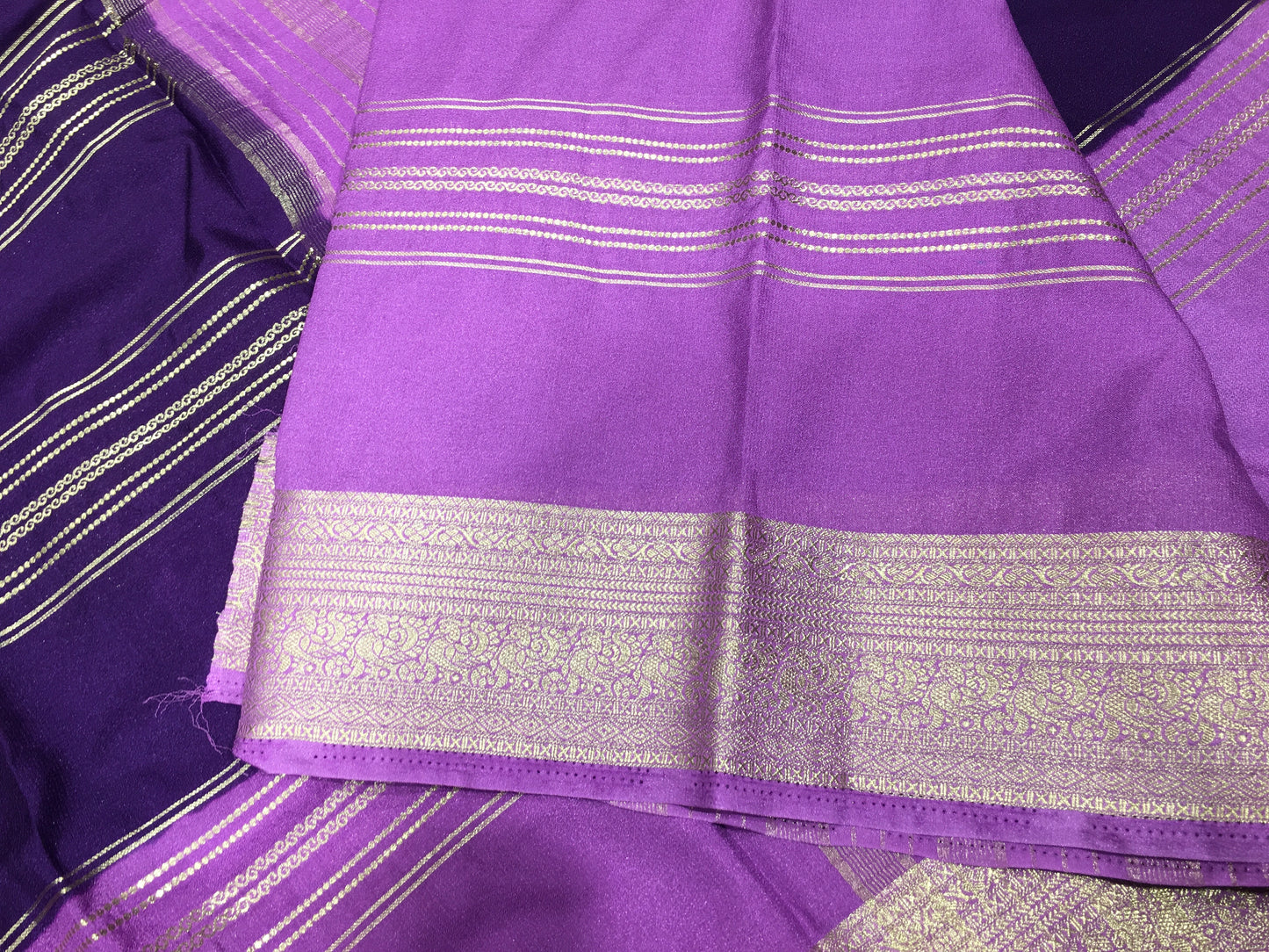 Semi Mysore crape