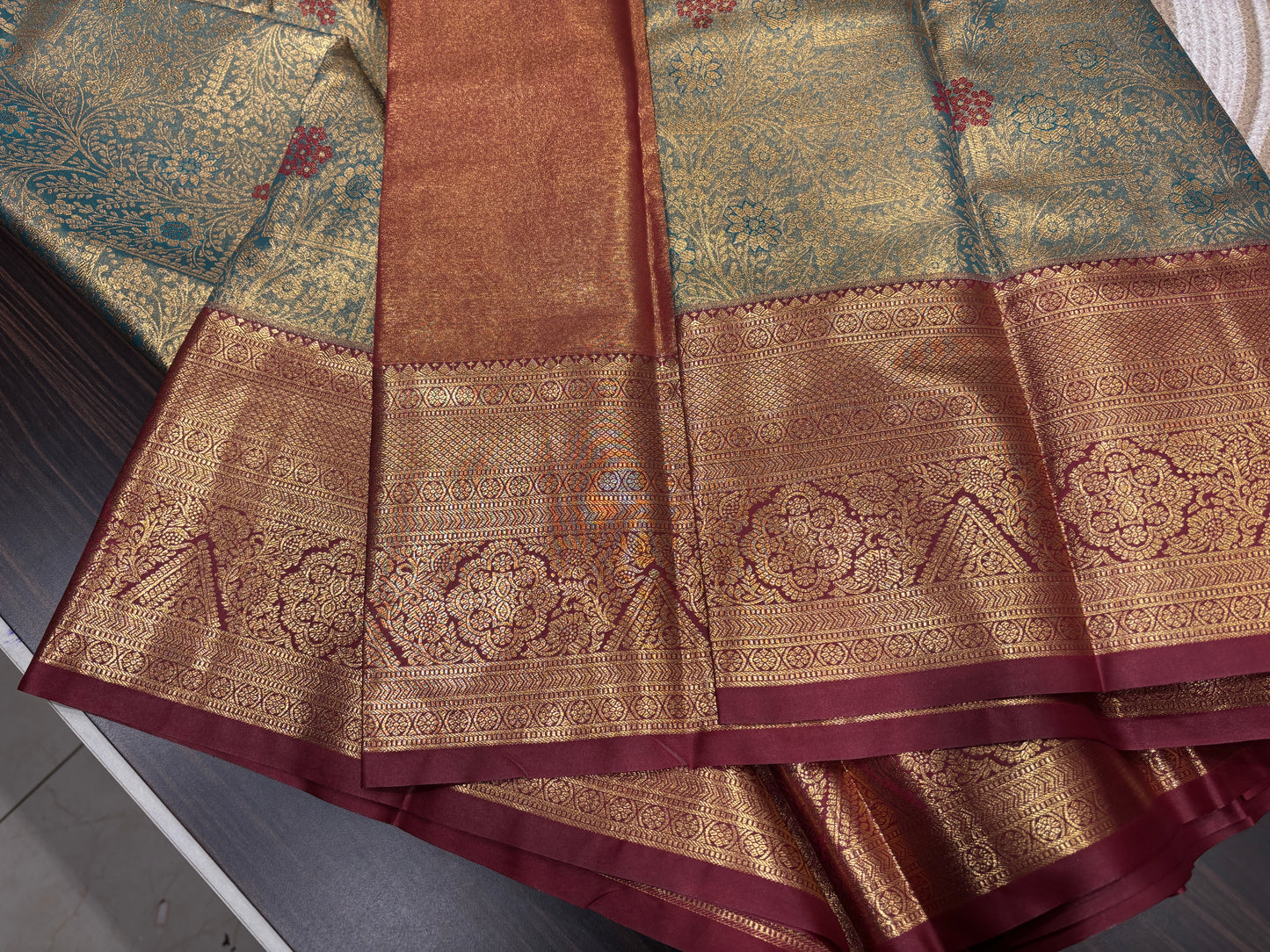 Semi Kanchipuram tissue