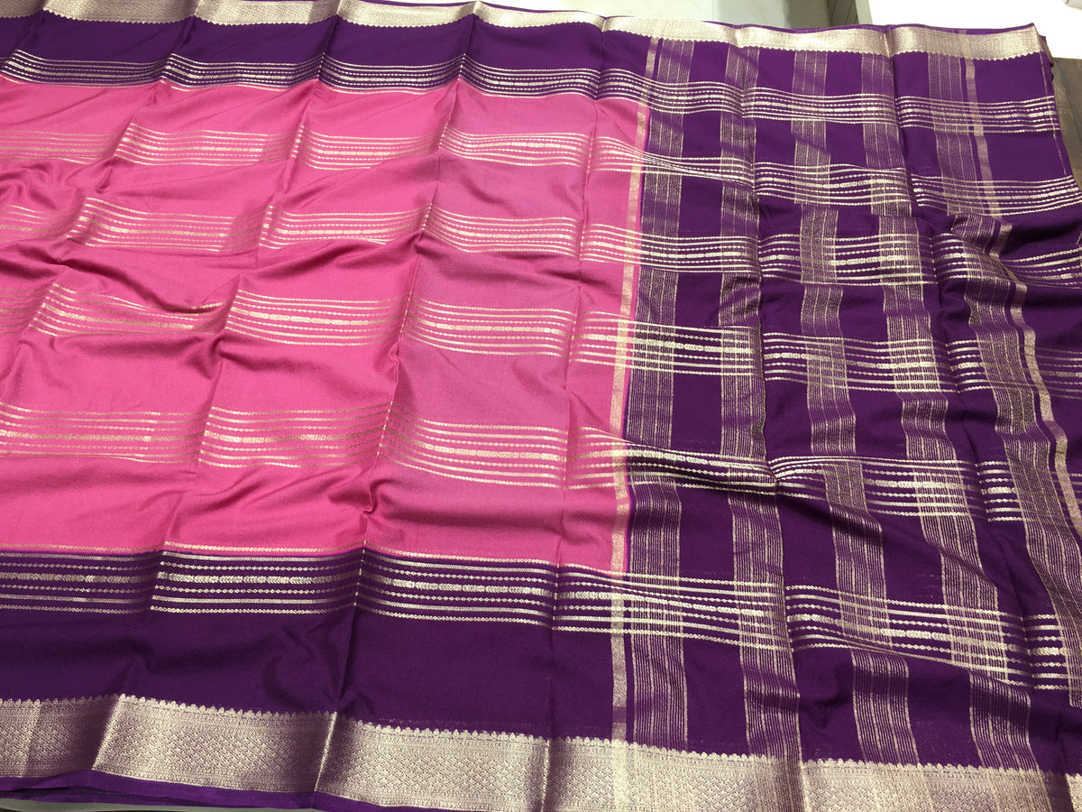 Semi Mysore Crape Silk