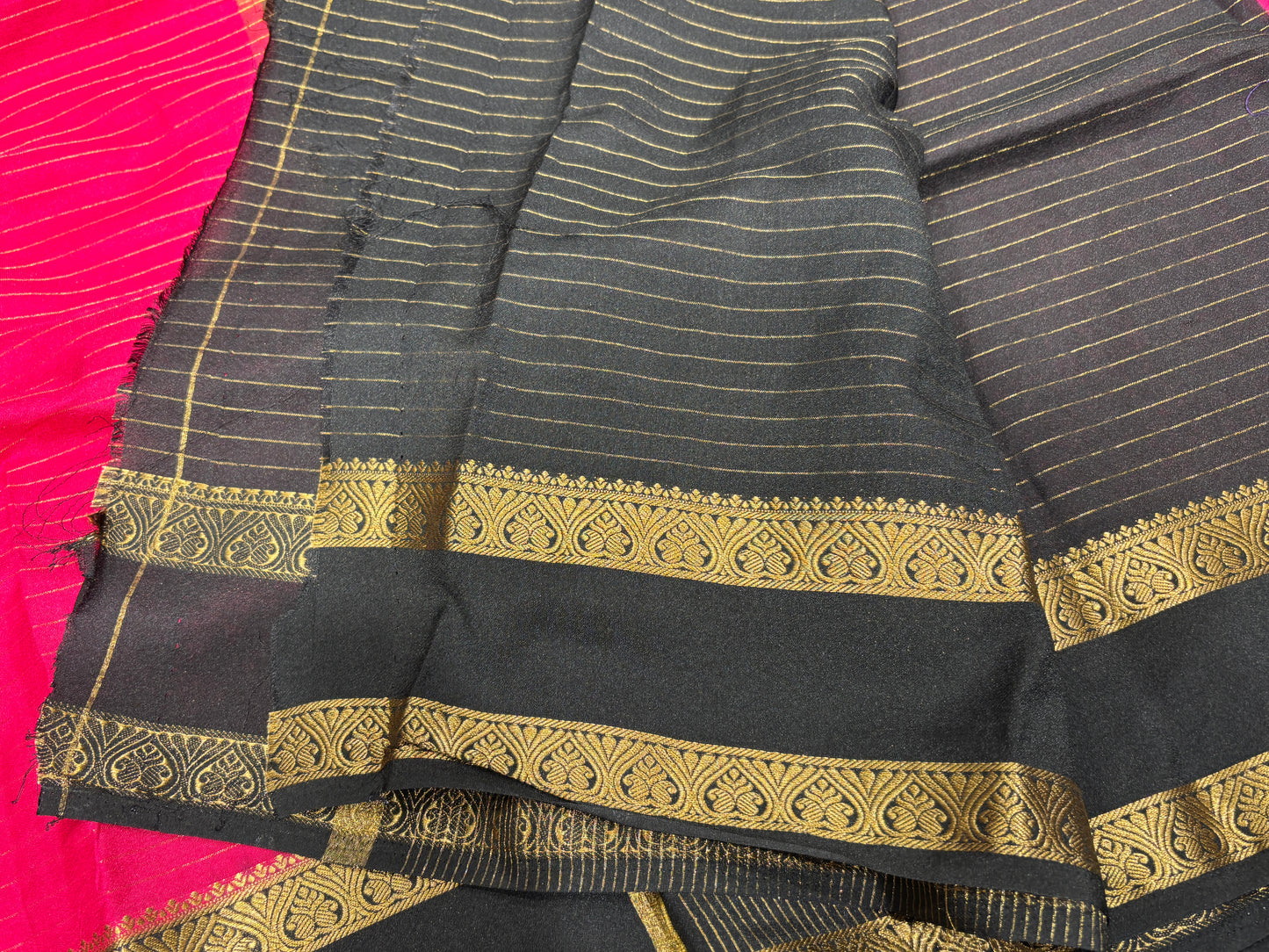 Semi Mysore crape