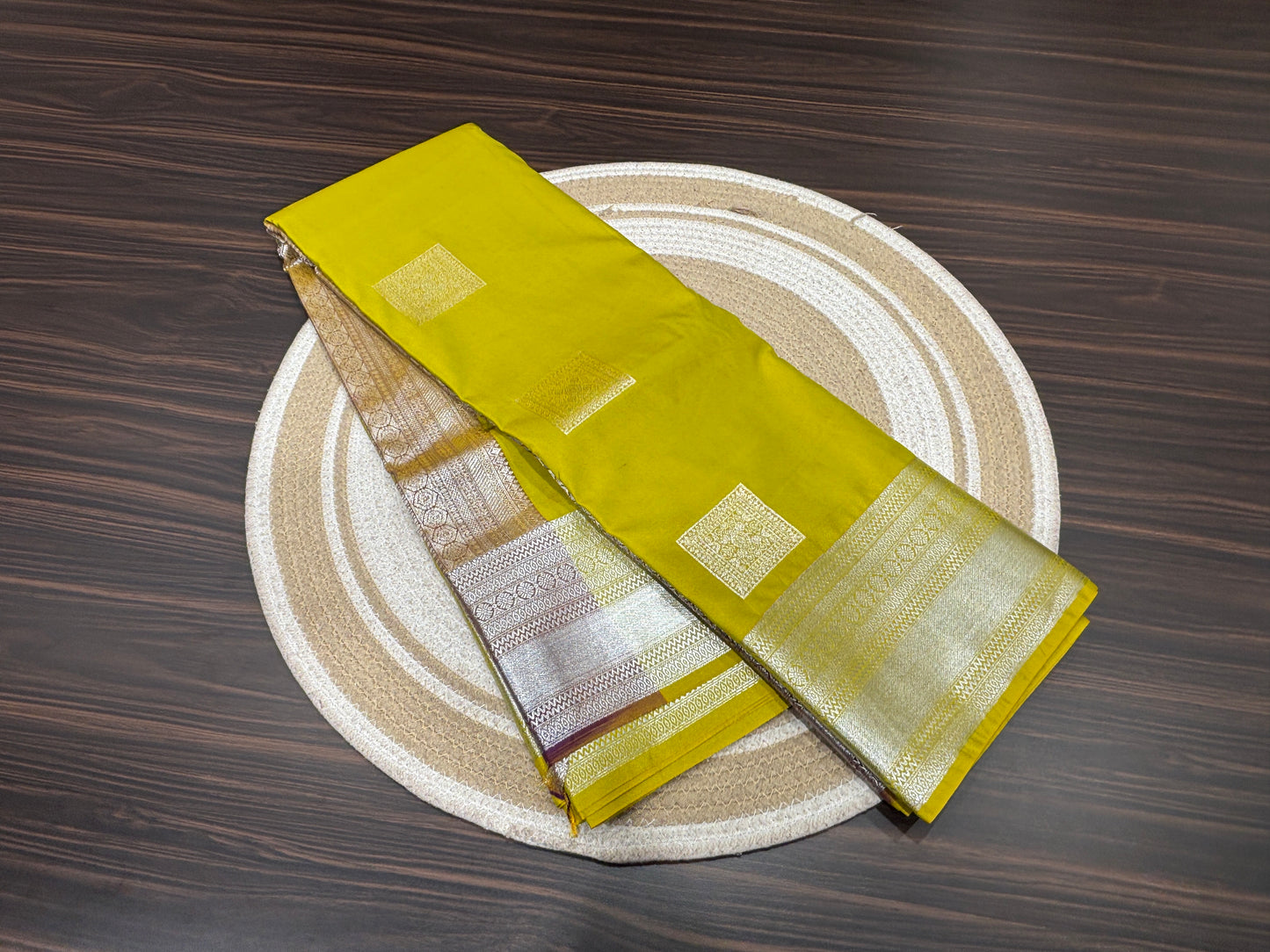 Semi Kanchipuram silk