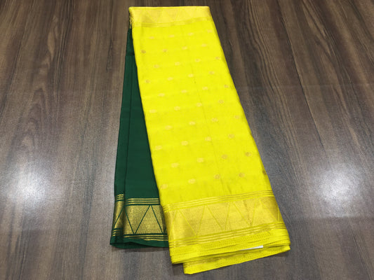 Semi Mysore Crape Silk