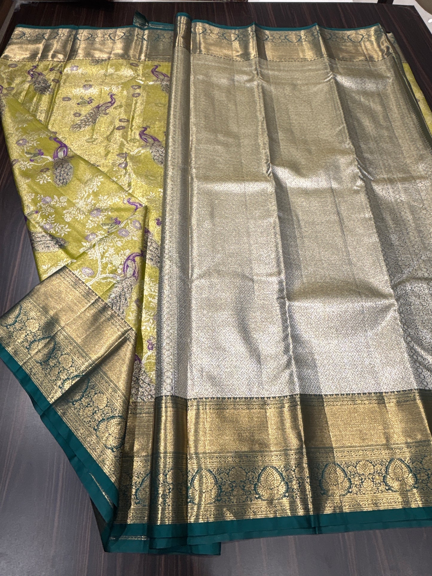 Semi Kanchipuram tissue