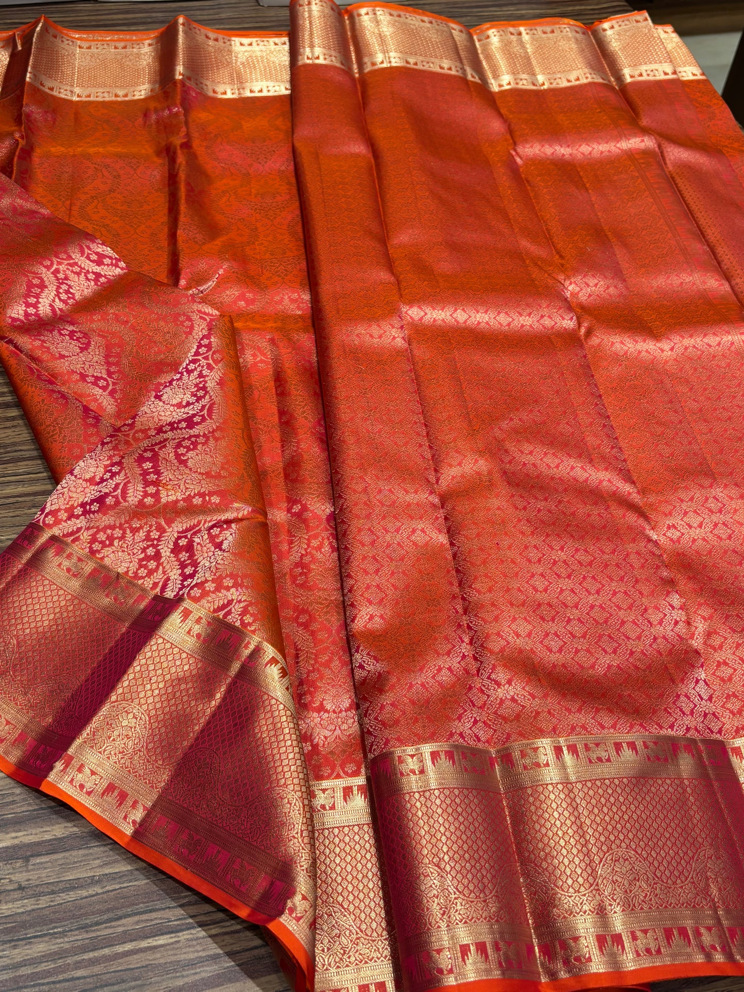 Pure Kanchipuram Broced Silk