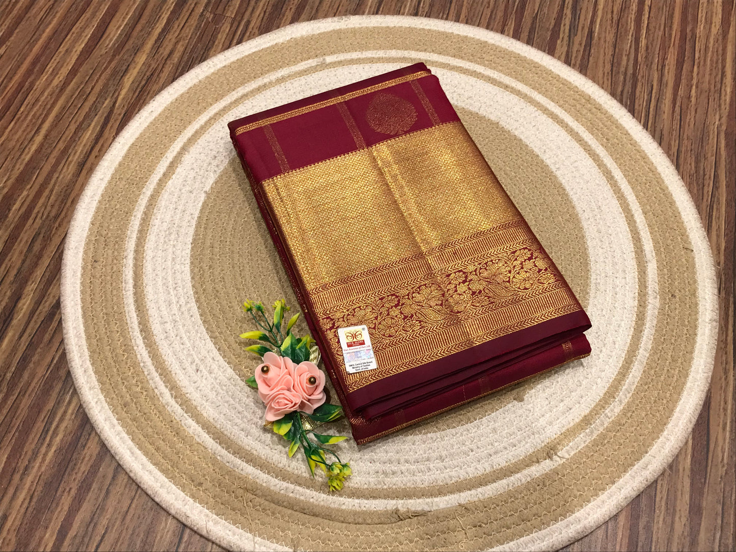 Pure Kanchipuram silk