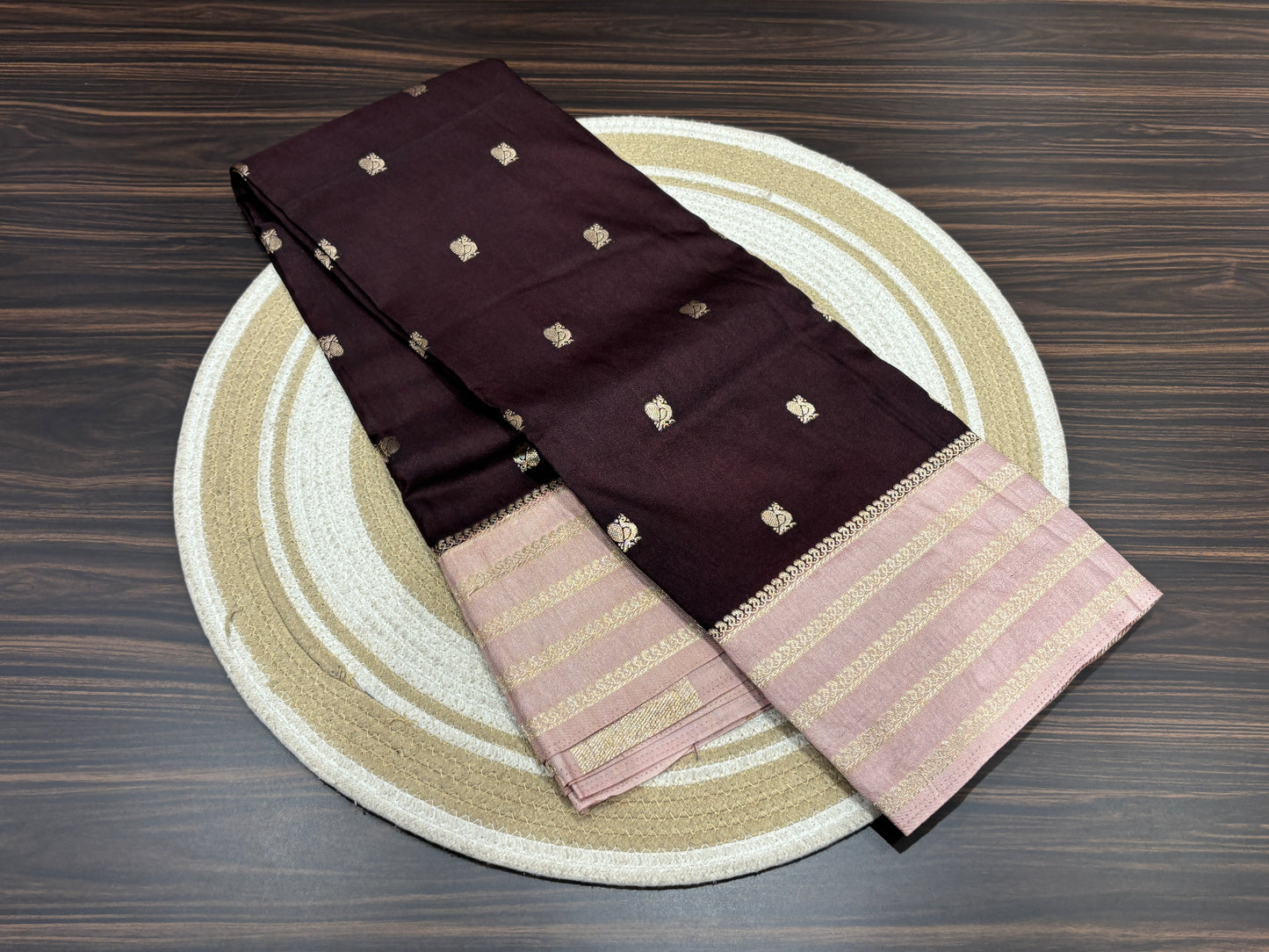 Soft crape saree