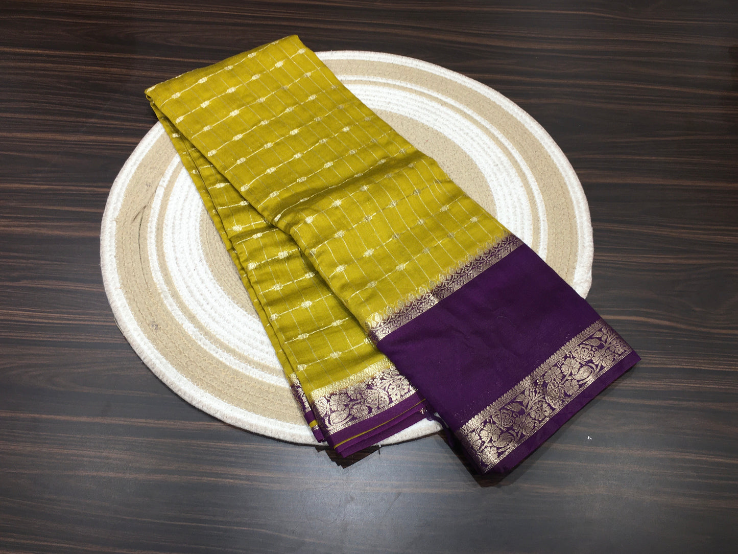 Semi Mysore crape