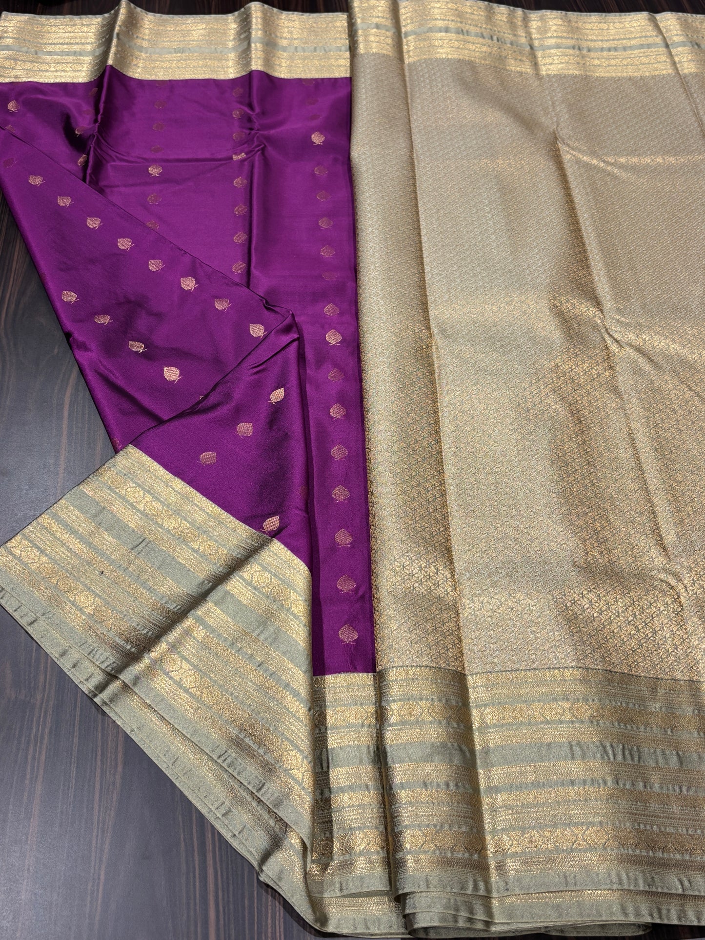 Semi Kanchipuram silk