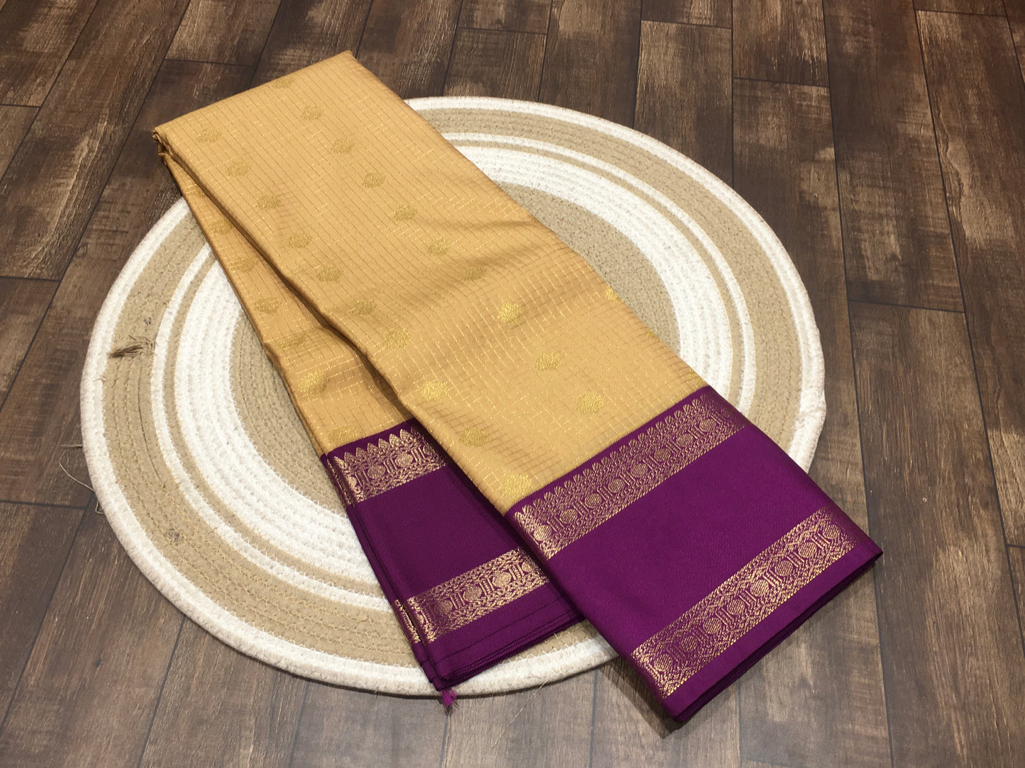 Semi Kanchipuram silk