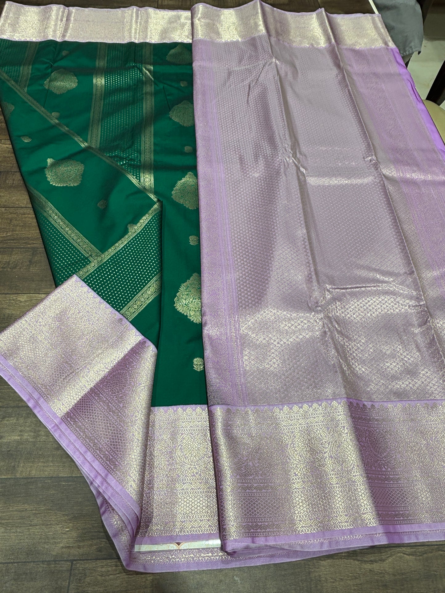 Semi Kanchipuram silk