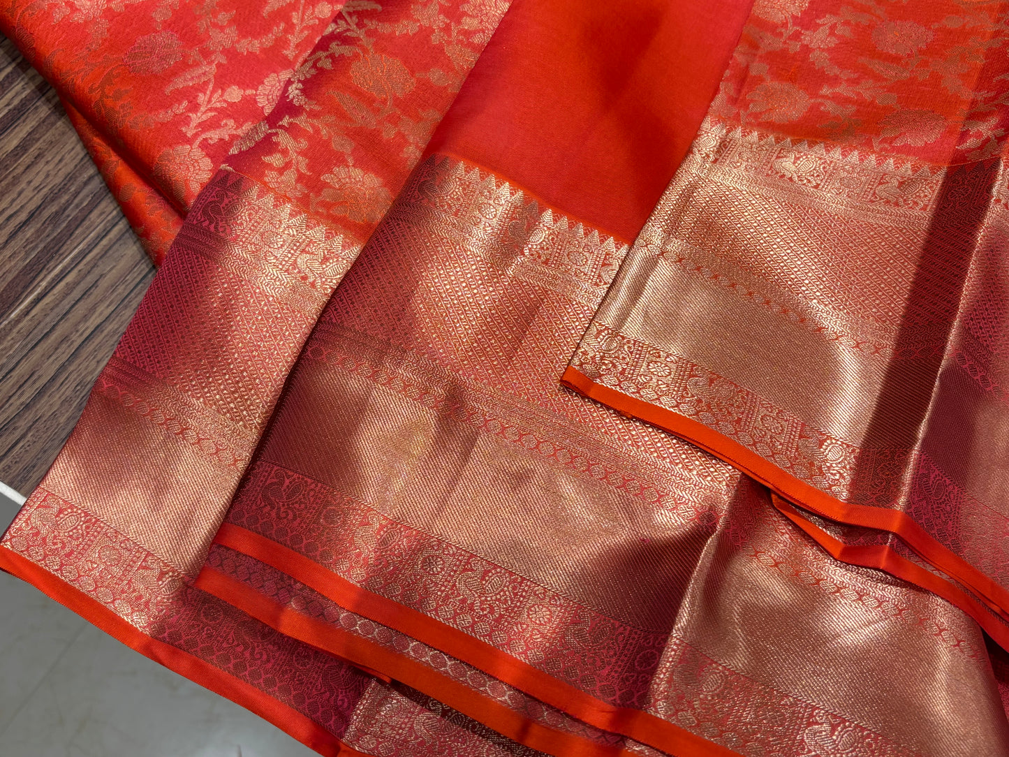 Pure Kanchipuram Broced Silk