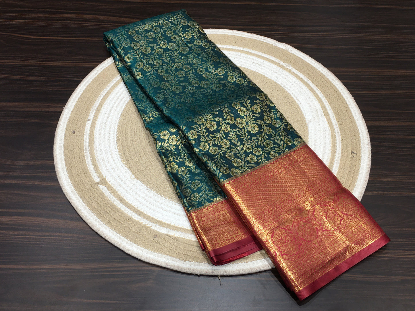 Semi Kanchipuram silk
