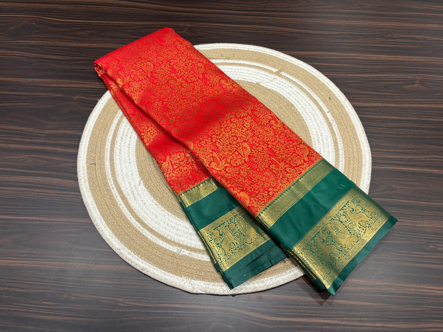 Semi Kanchipuram silk