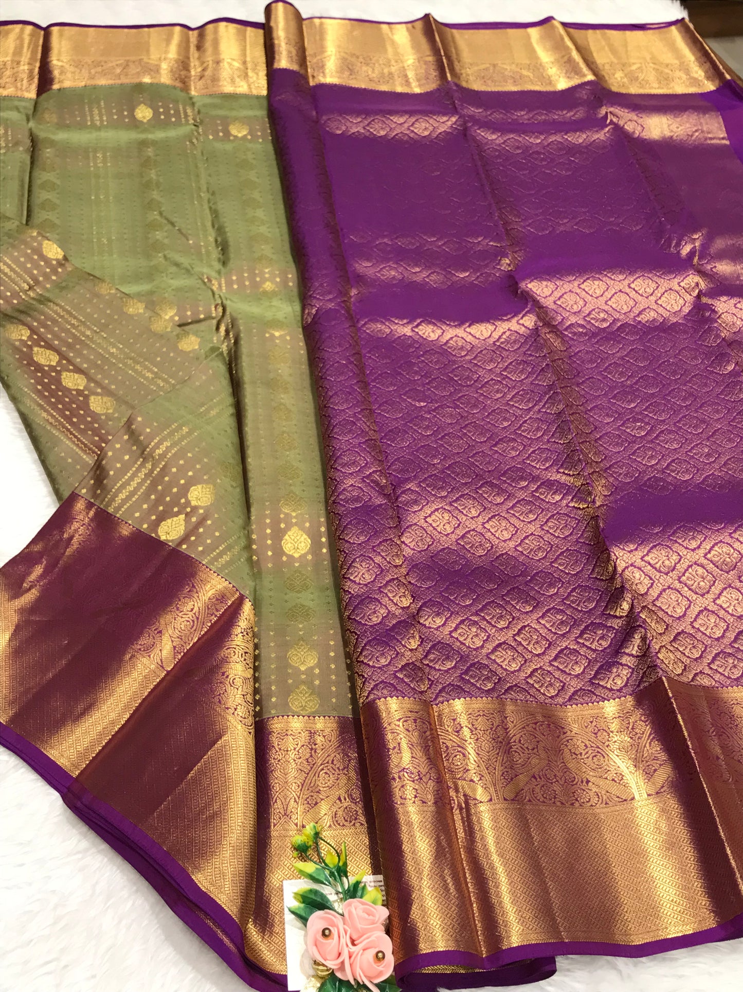 Pure Kanchipuram silk