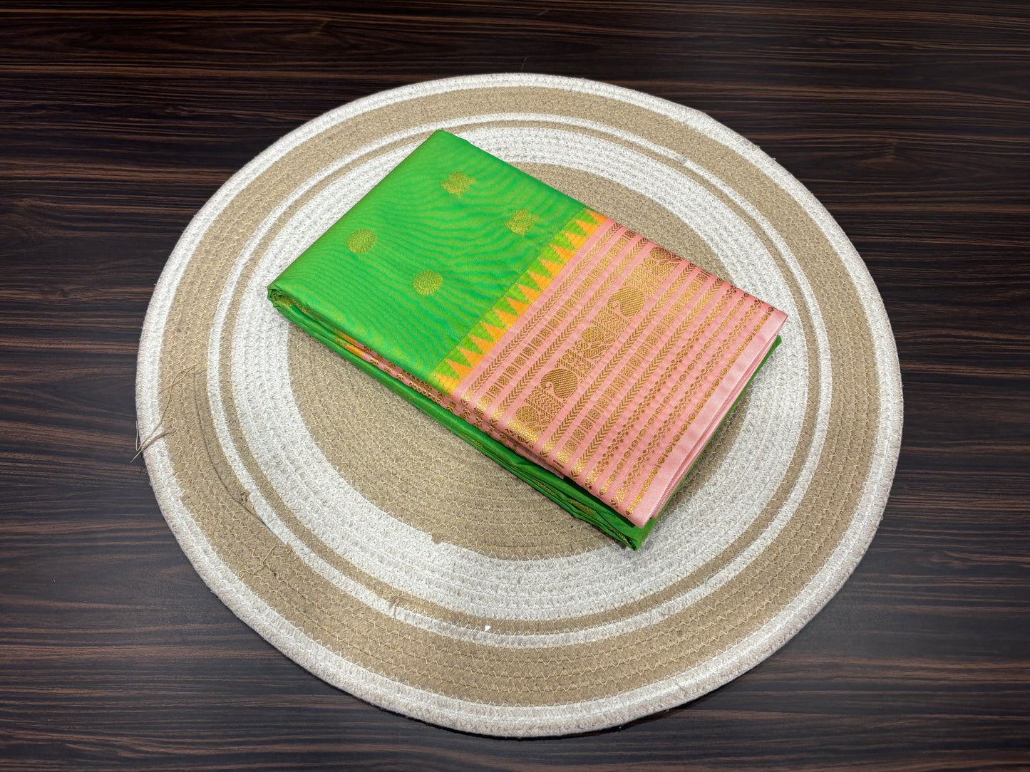 Semi Kanchipuram silk