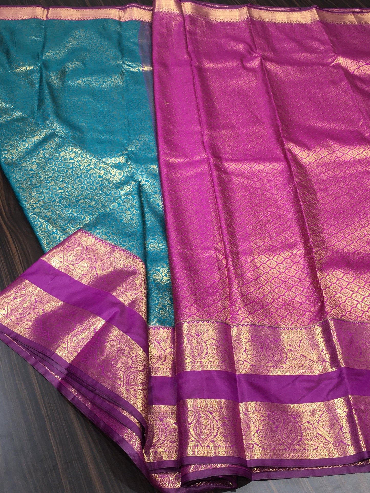 Semi Kanchipuram silk